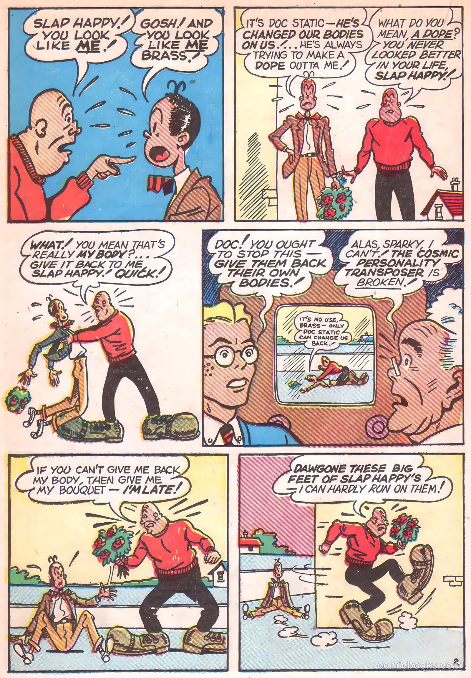 Sparky Watts #6 (1947) — page 30 of 52
