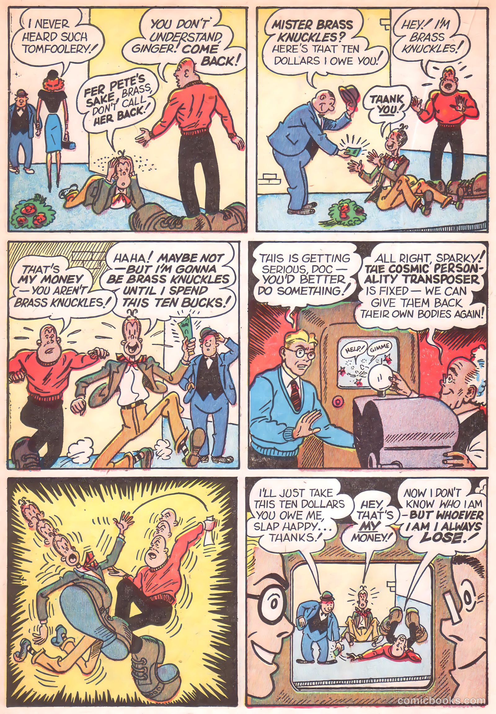Sparky Watts #6 (1947) — page 32 of 52