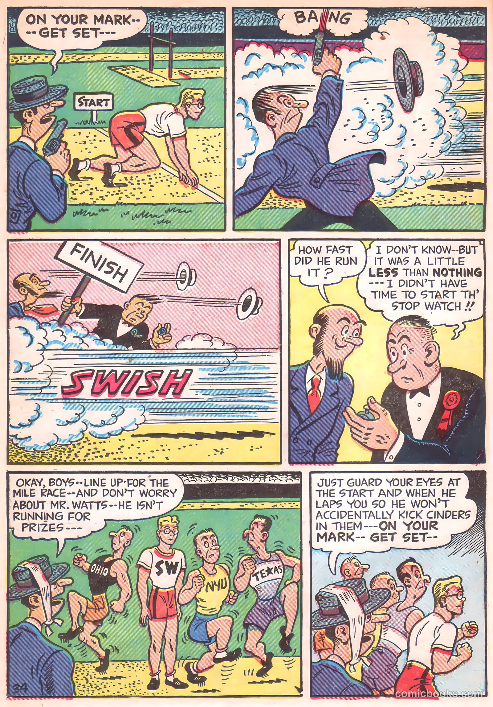 Sparky Watts #6 (1947) — page 36 of 52