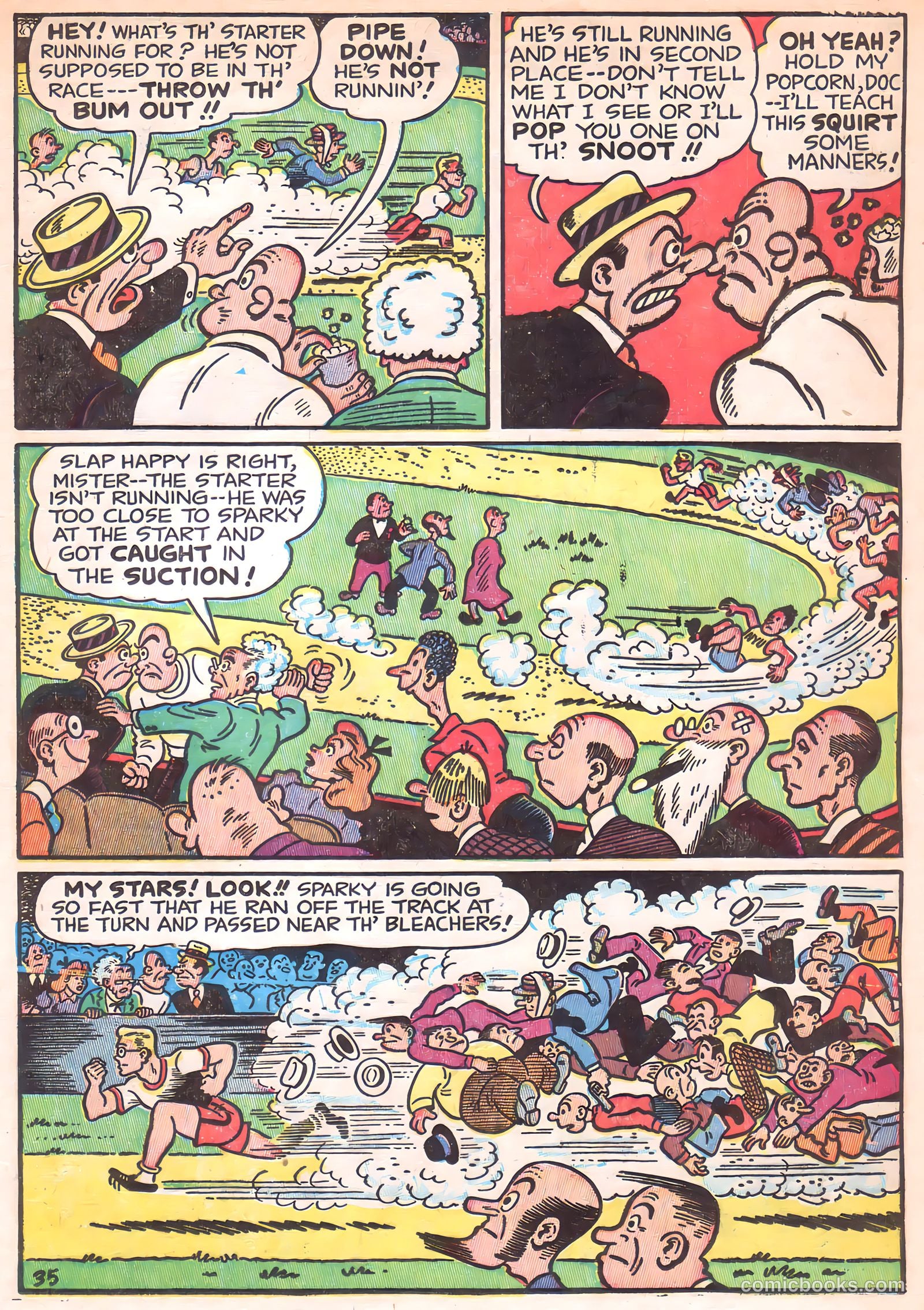 Sparky Watts #6 (1947) — page 37 of 52