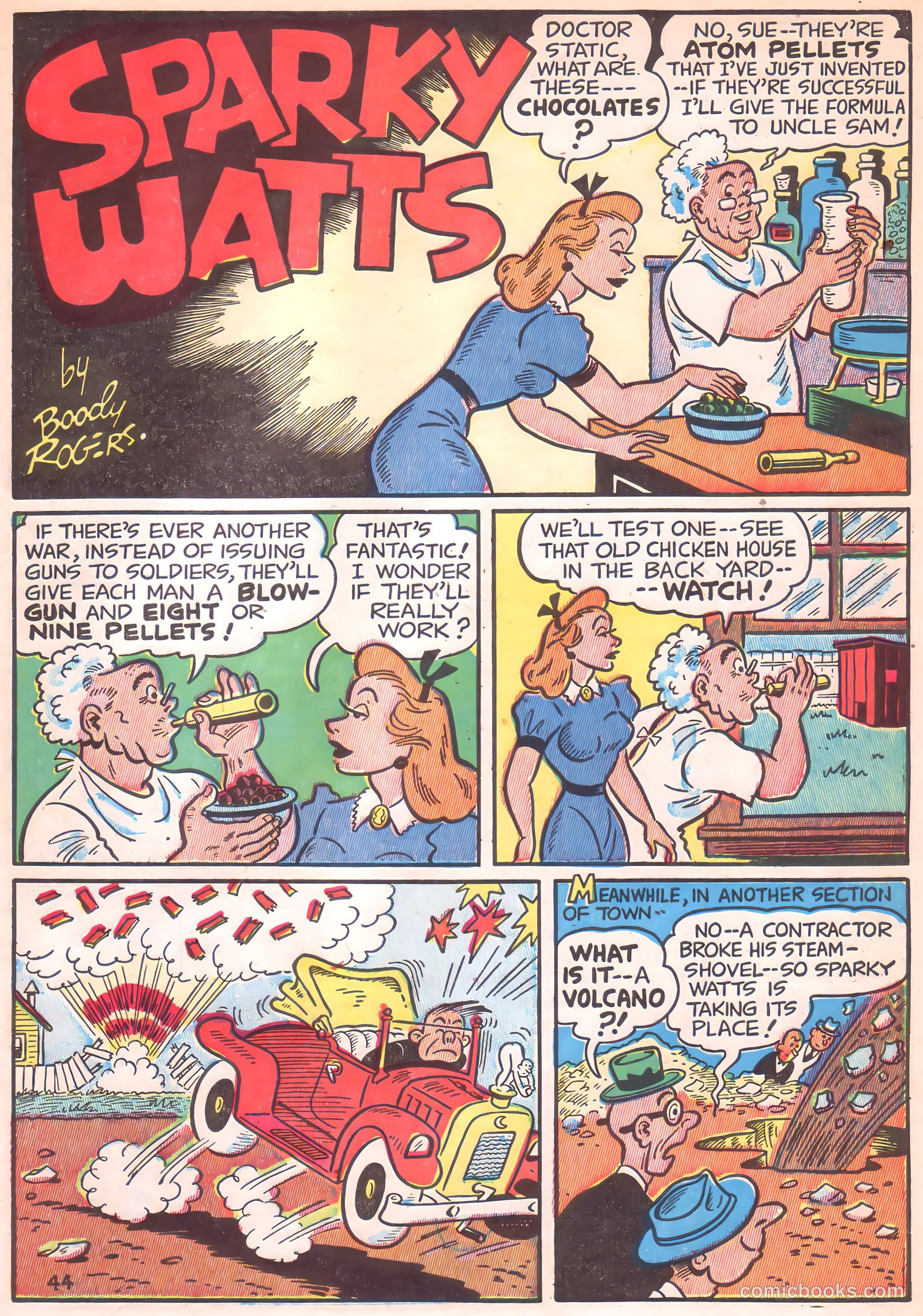 Sparky Watts #6 (1947) — page 45 of 52