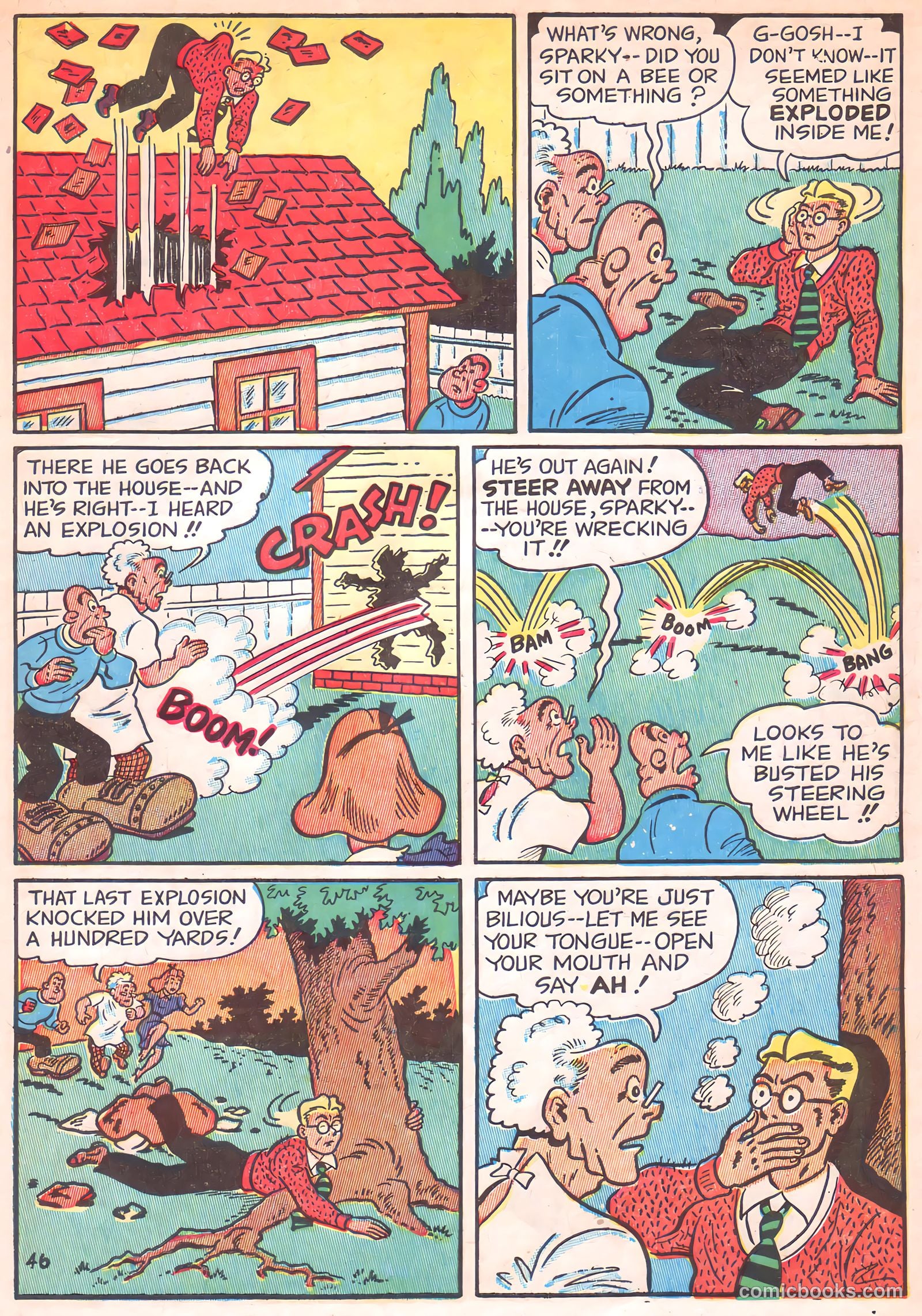 Sparky Watts #6 (1947) — page 47 of 52