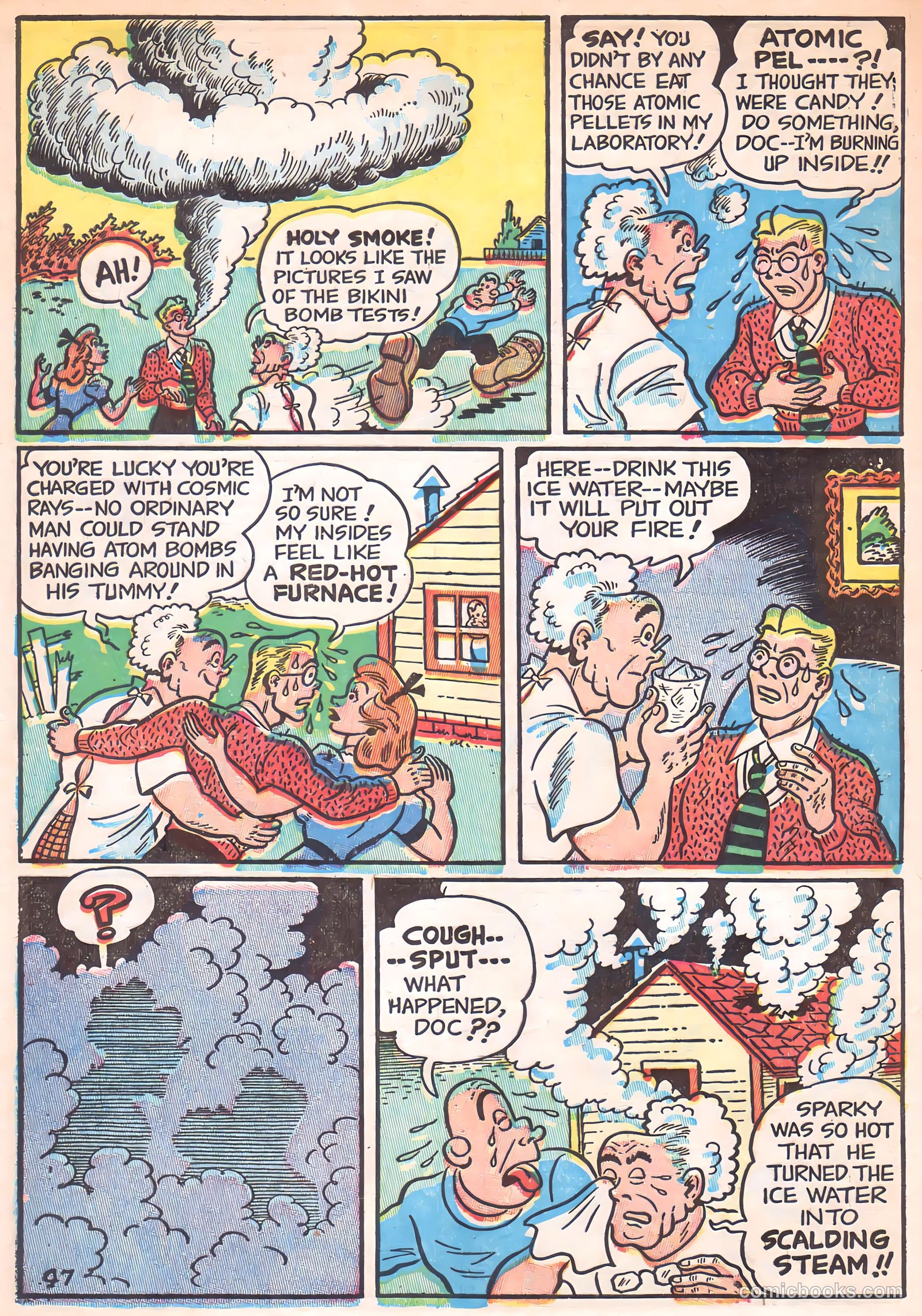 Sparky Watts #6 (1947) — page 48 of 52