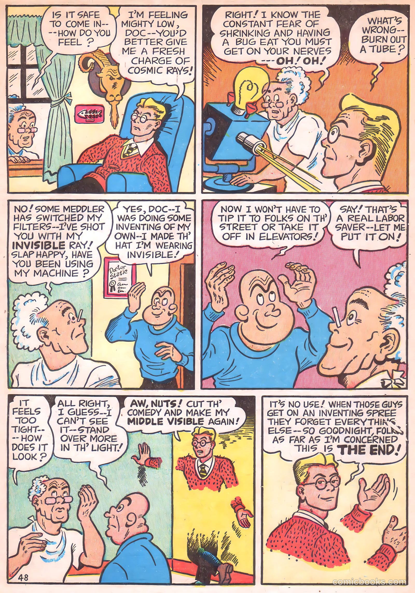Sparky Watts #6 (1947) — page 49 of 52
