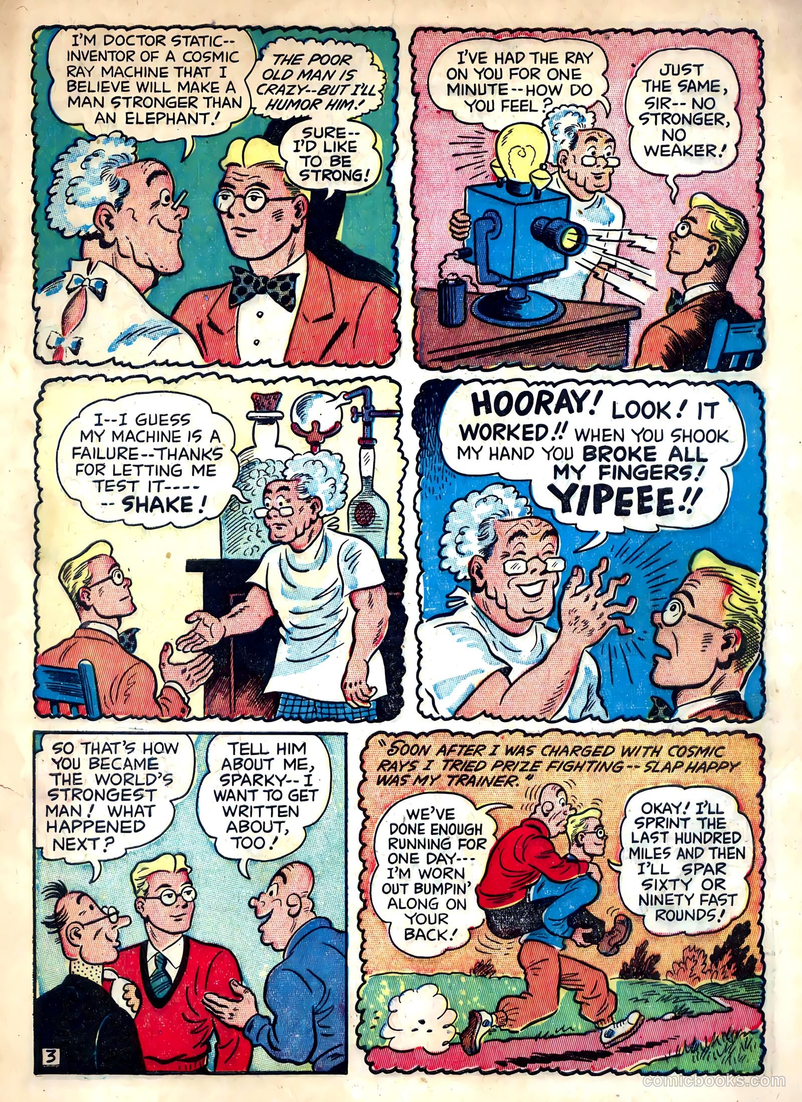 Sparky Watts #7 (1948) — page 5 of 36