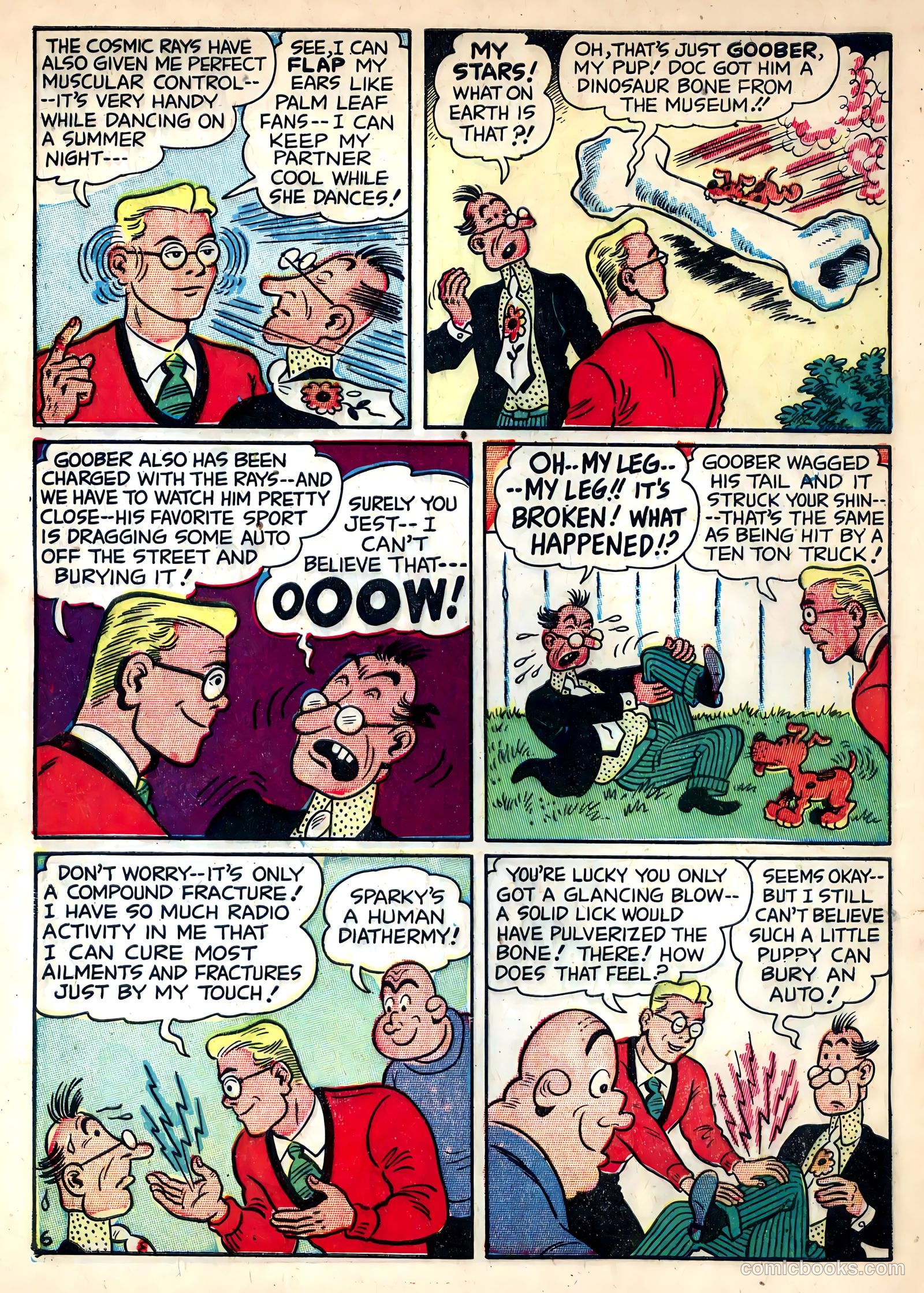 Sparky Watts #7 (1948) — page 8 of 36