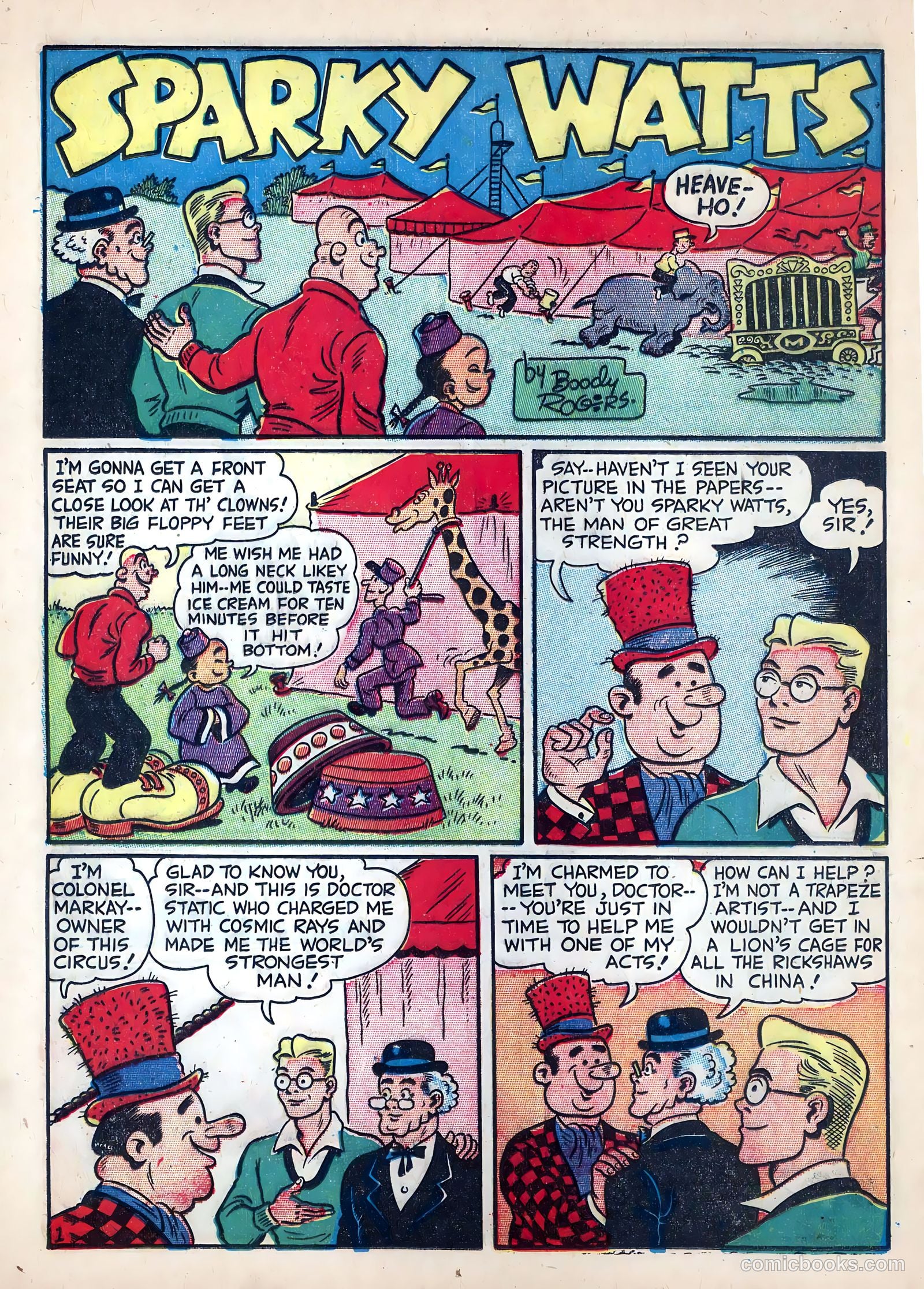Sparky Watts #7 (1948) — page 12 of 36