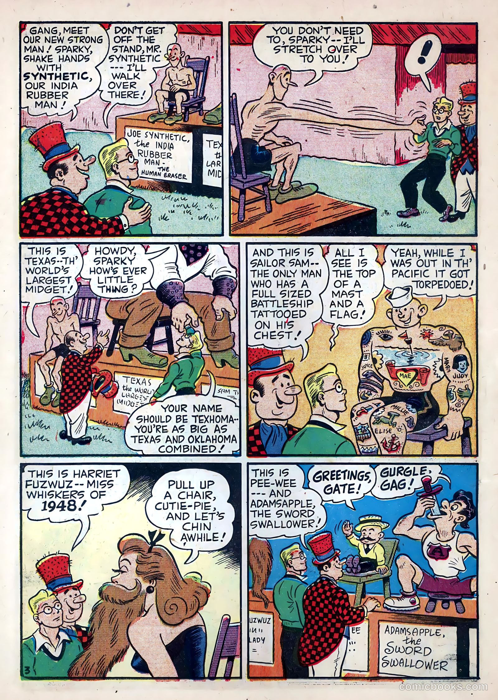 Sparky Watts #7 (1948) — page 14 of 36