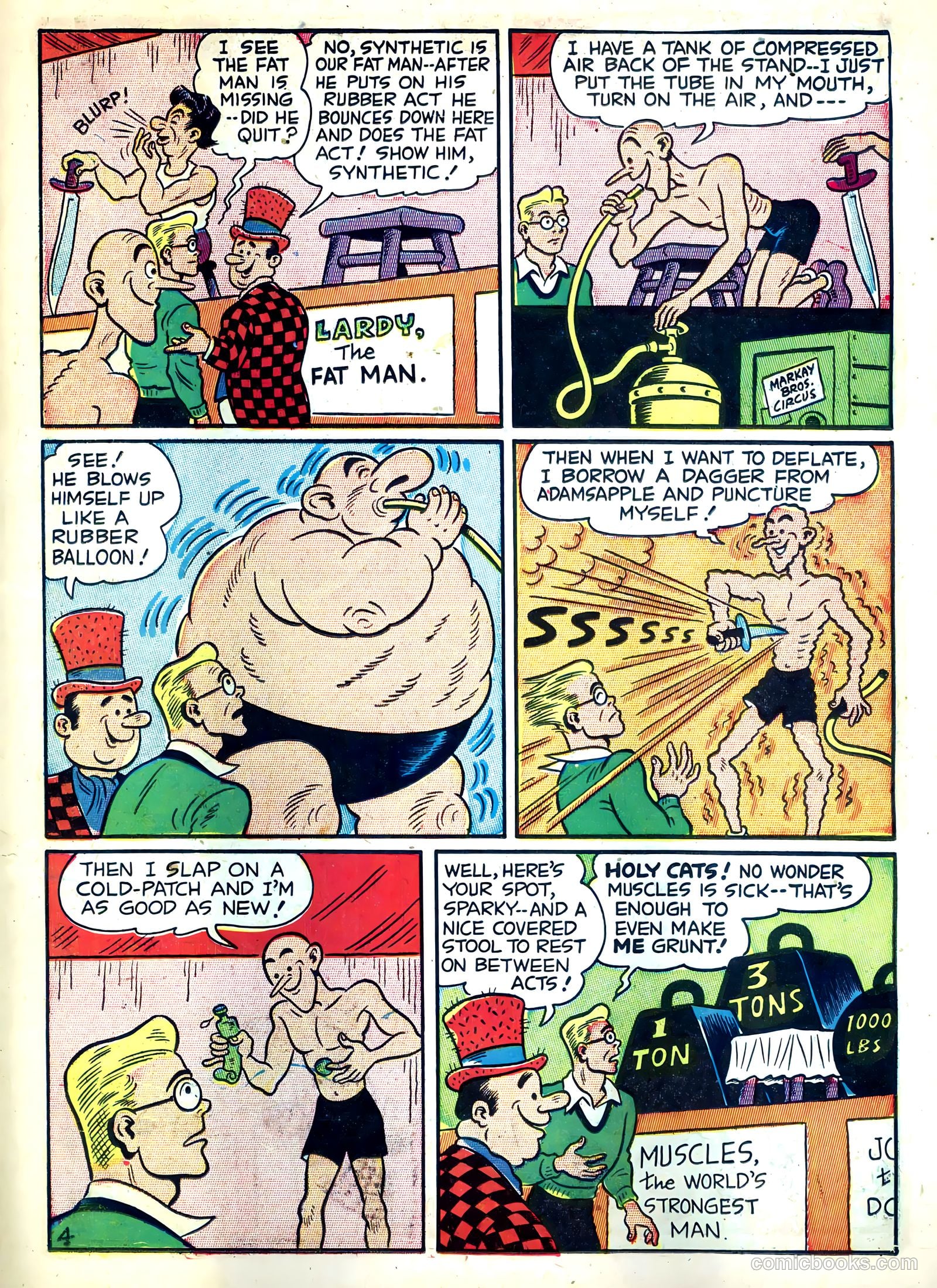 Sparky Watts #7 (1948) — page 15 of 36