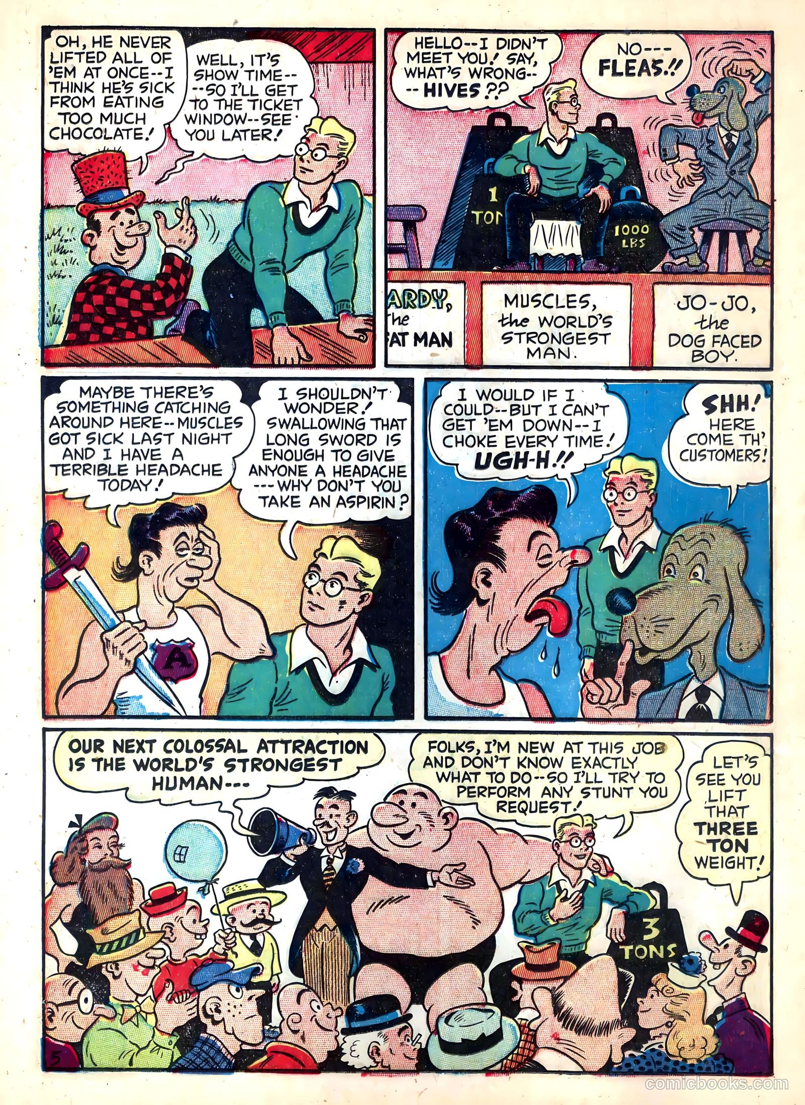 Sparky Watts #7 (1948) — page 16 of 36