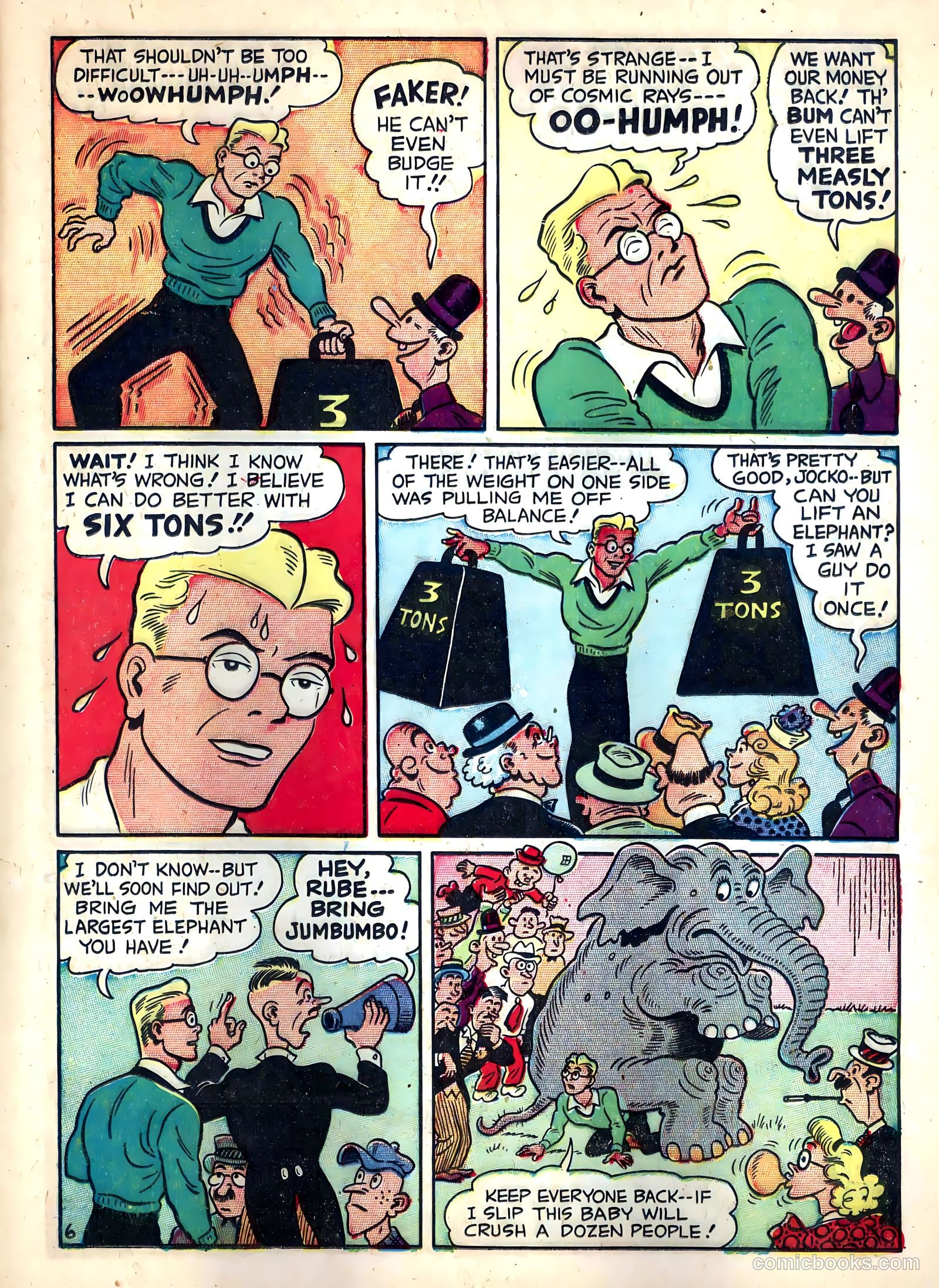 Sparky Watts #7 (1948) — page 17 of 36