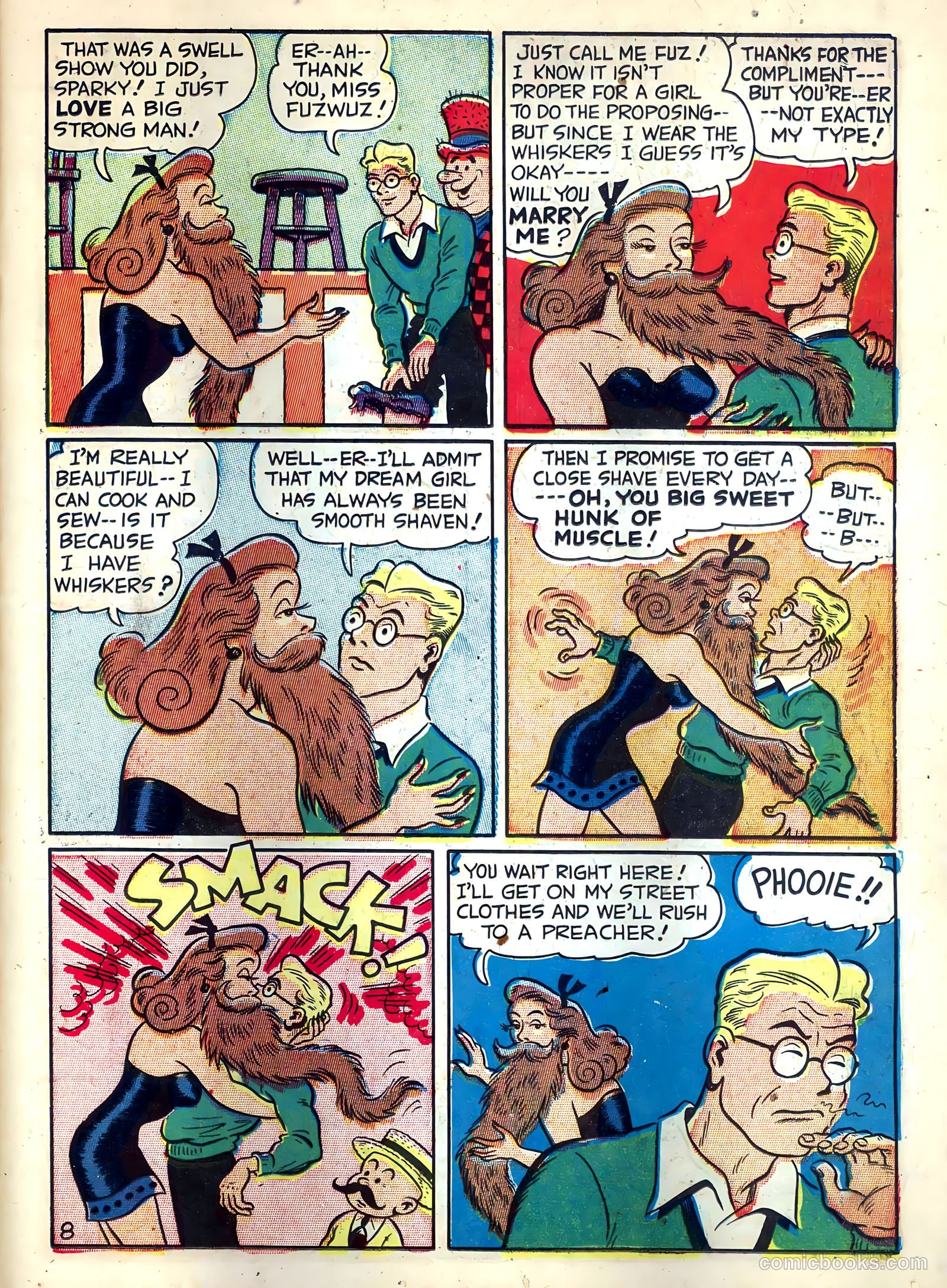Sparky Watts #7 (1948) — page 19 of 36