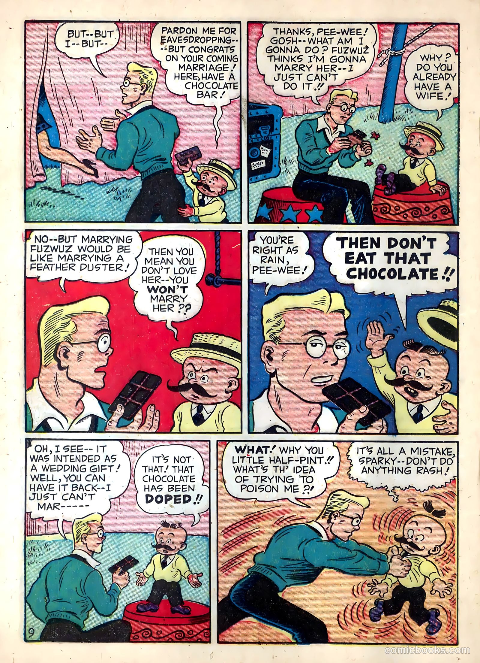 Sparky Watts #7 (1948) — page 20 of 36