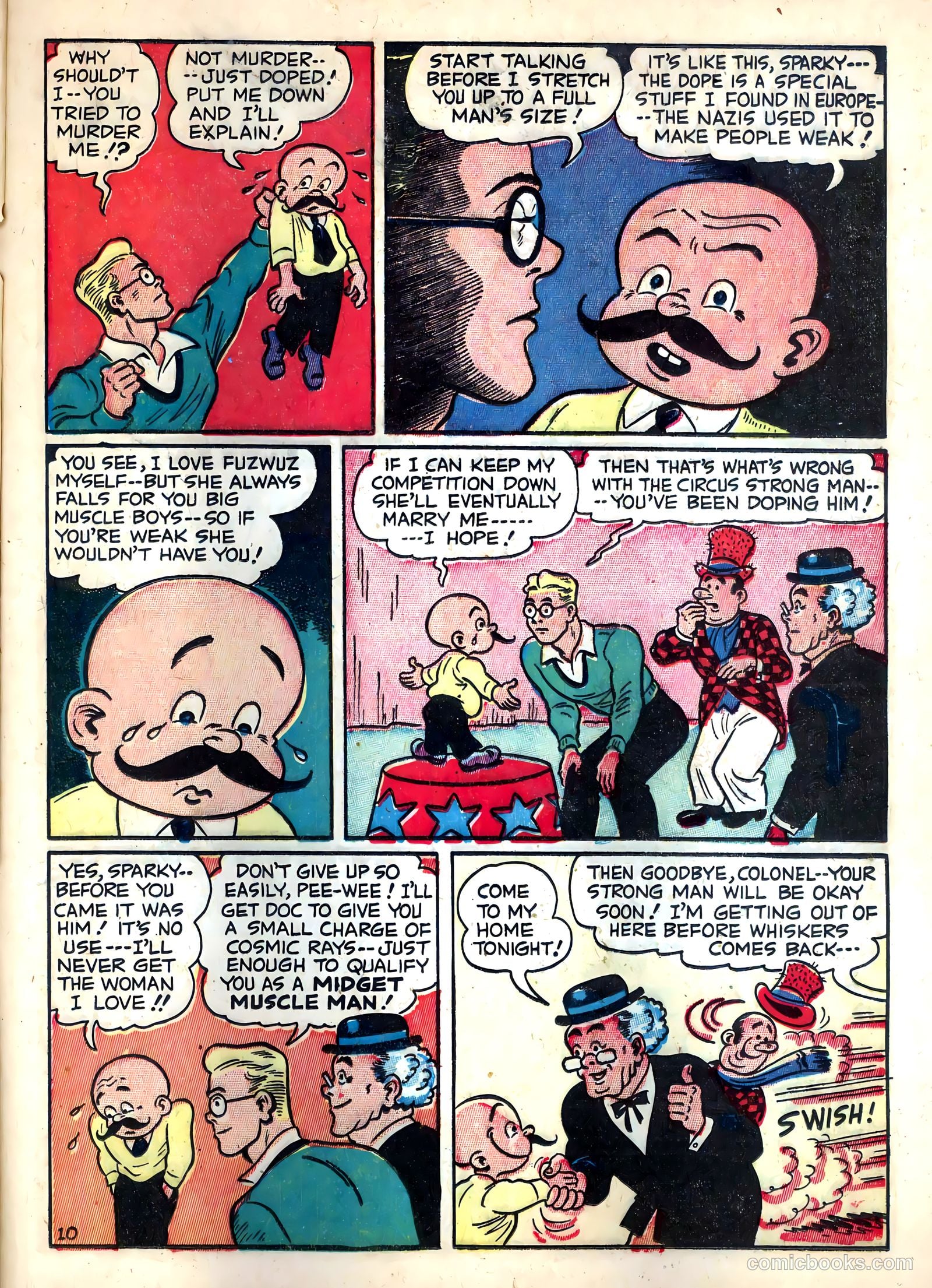 Sparky Watts #7 (1948) — page 21 of 36
