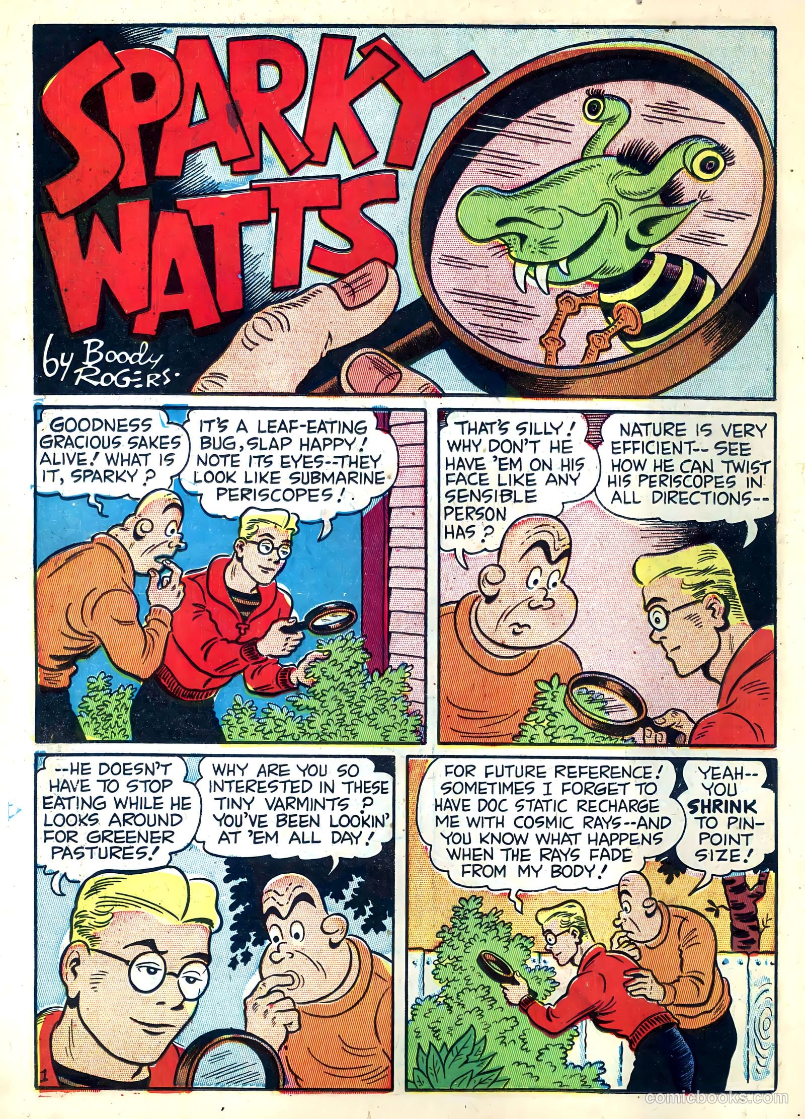 Sparky Watts #7 (1948) — page 22 of 36