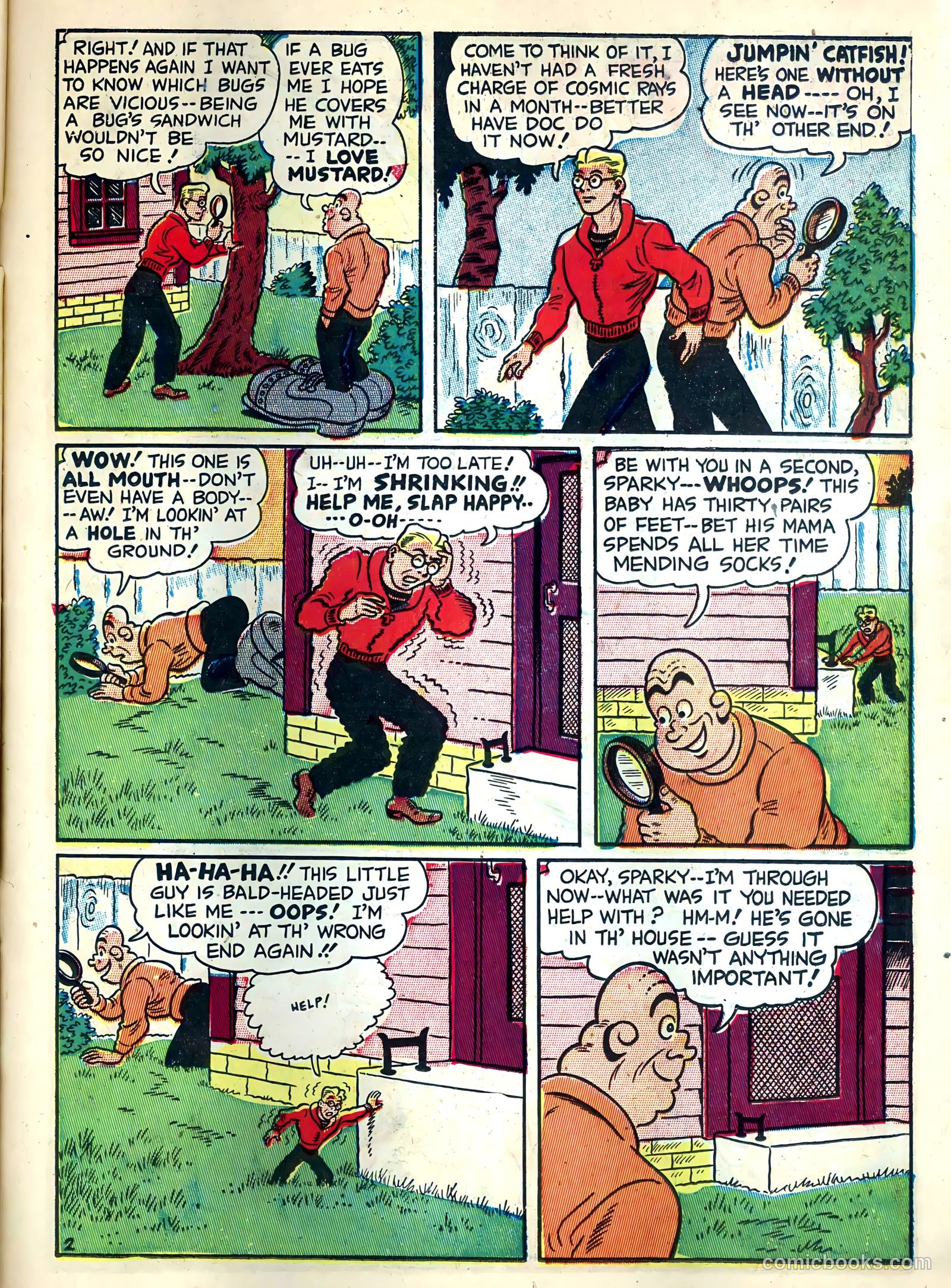 Sparky Watts #7 (1948) — page 23 of 36