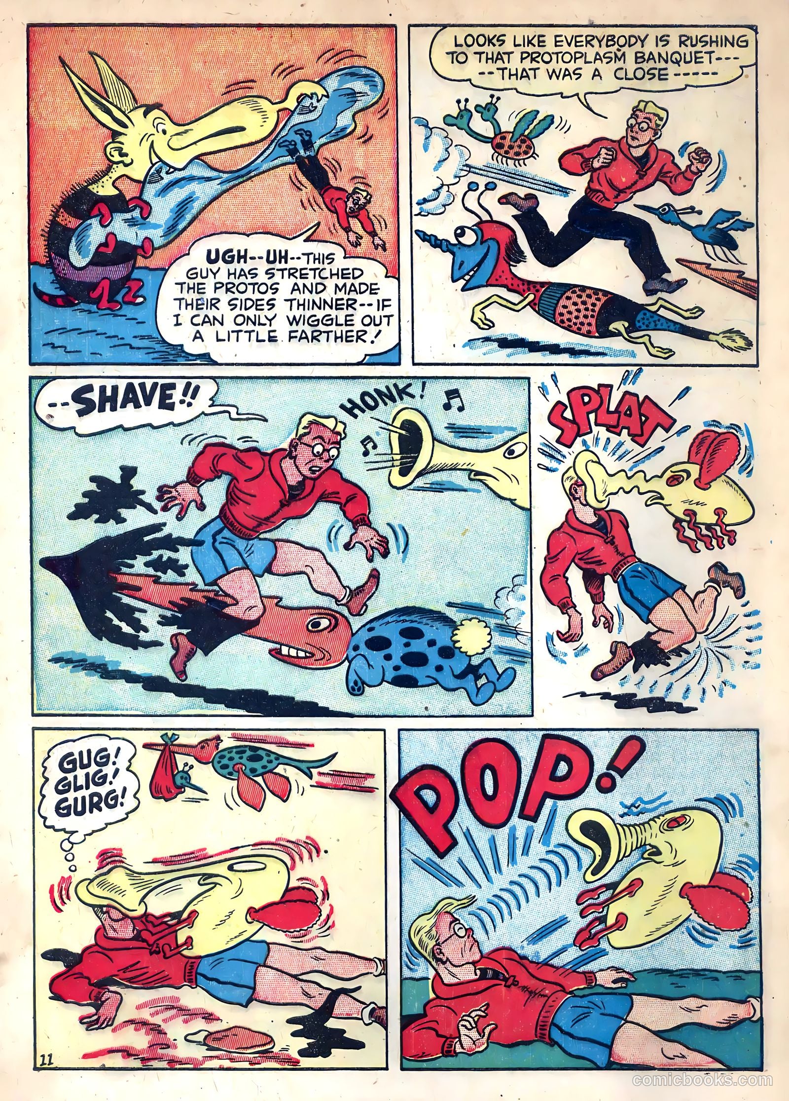 Sparky Watts #7 (1948) — page 32 of 36