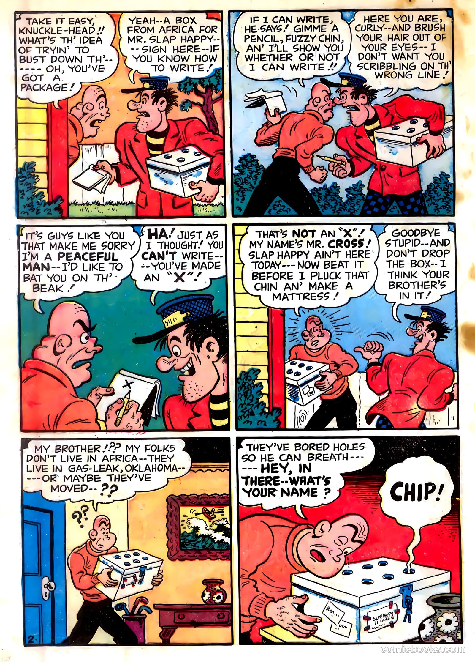 Sparky Watts #8 (1948) — page 4 of 36
