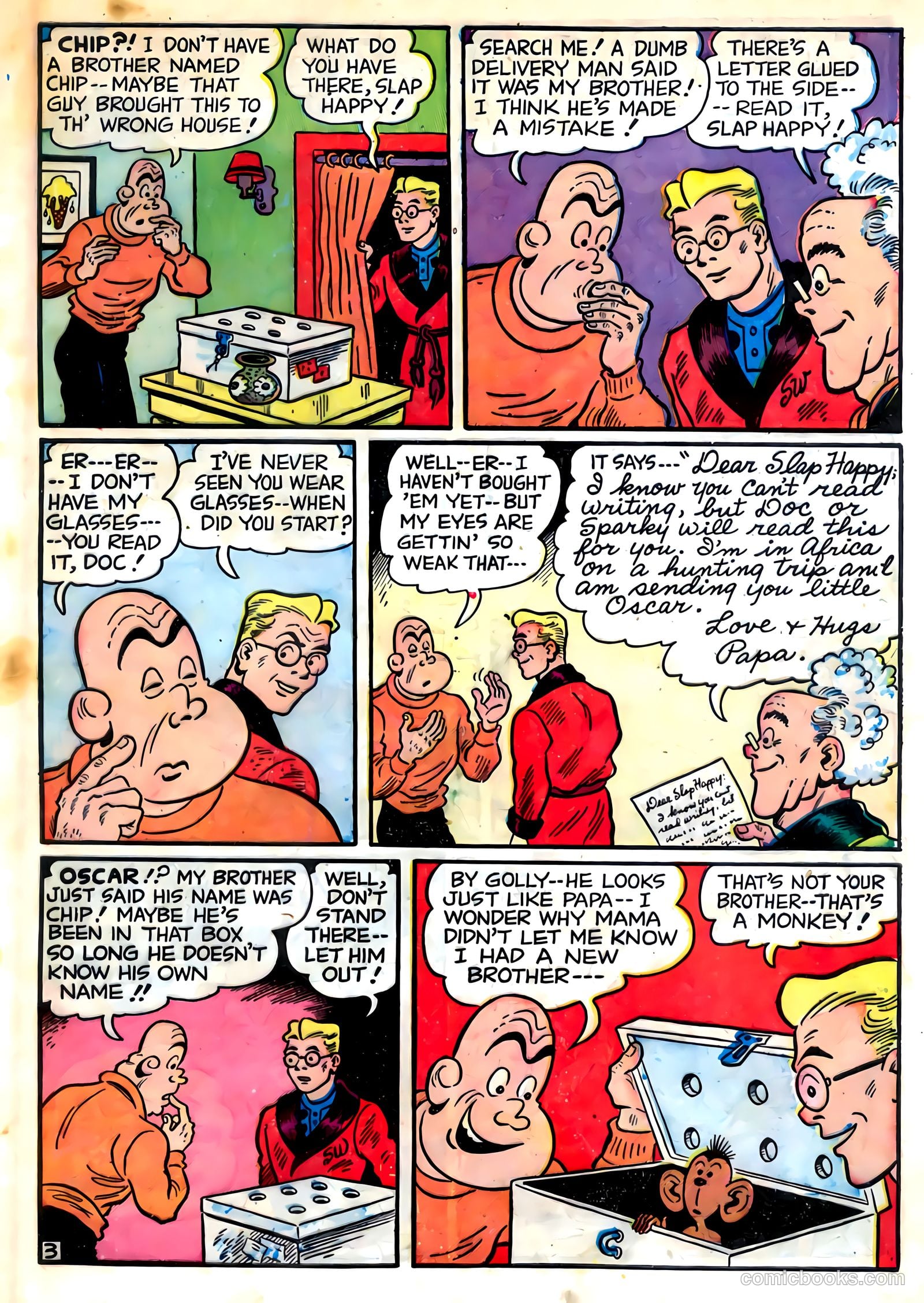 Sparky Watts #8 (1948) — page 5 of 36