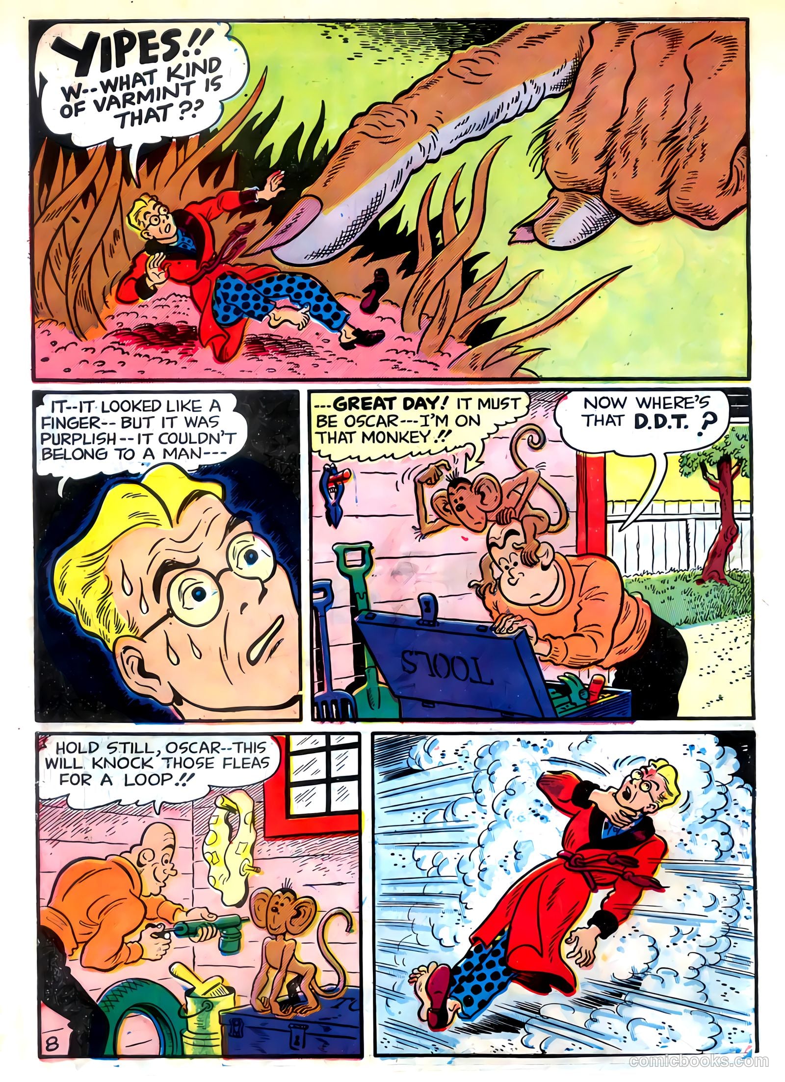 Sparky Watts #8 (1948) — page 10 of 36