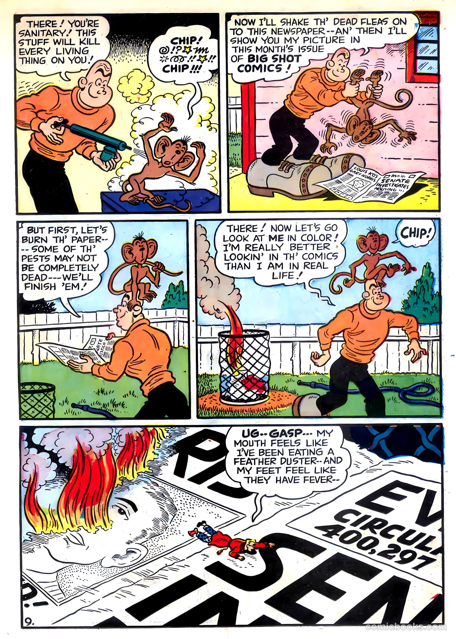 Sparky Watts #8 (1948) — page 11 of 36