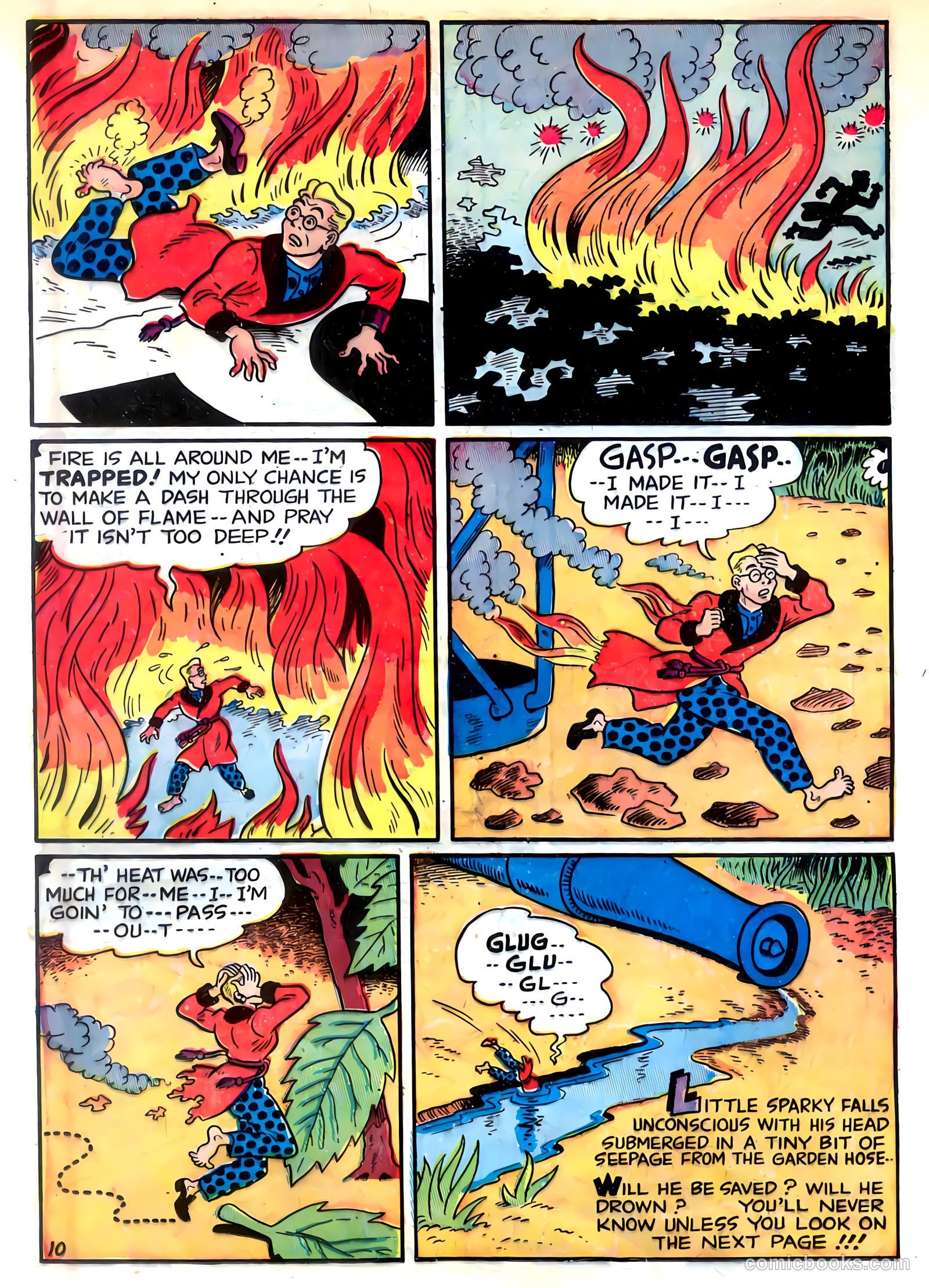 Sparky Watts #8 (1948) — page 12 of 36