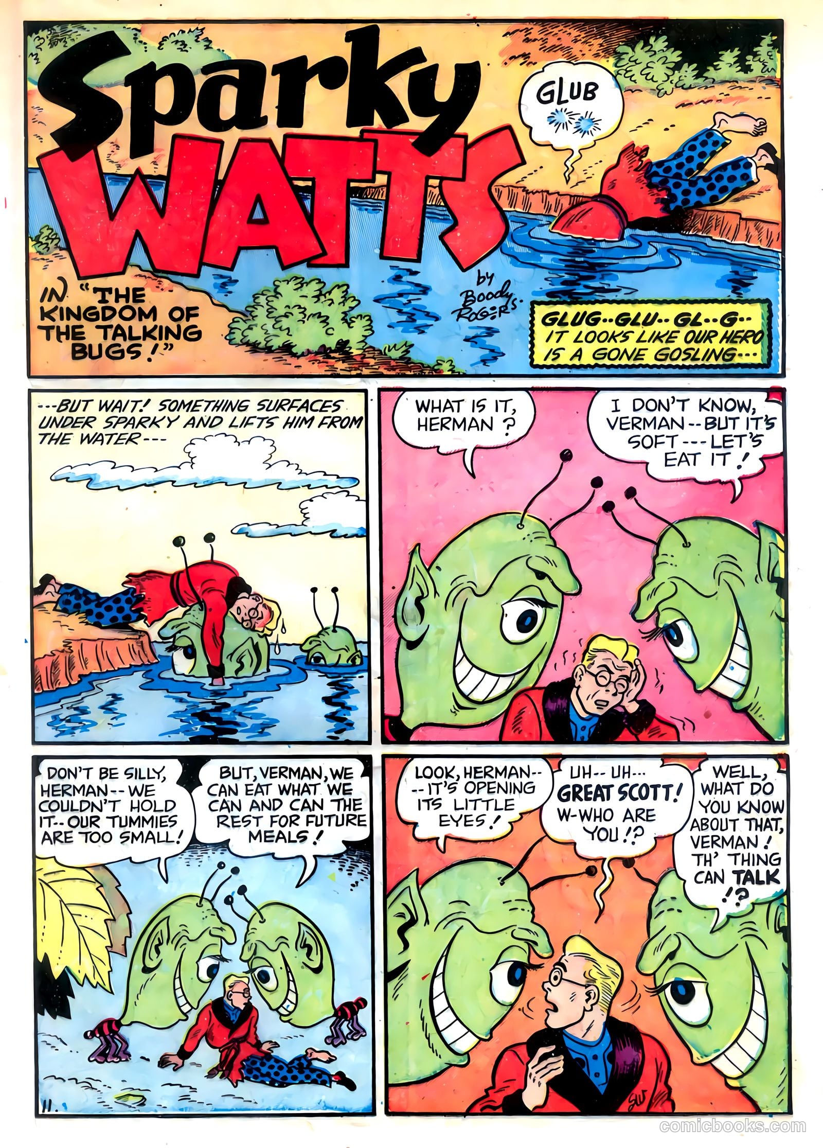 Sparky Watts #8 (1948) — page 13 of 36