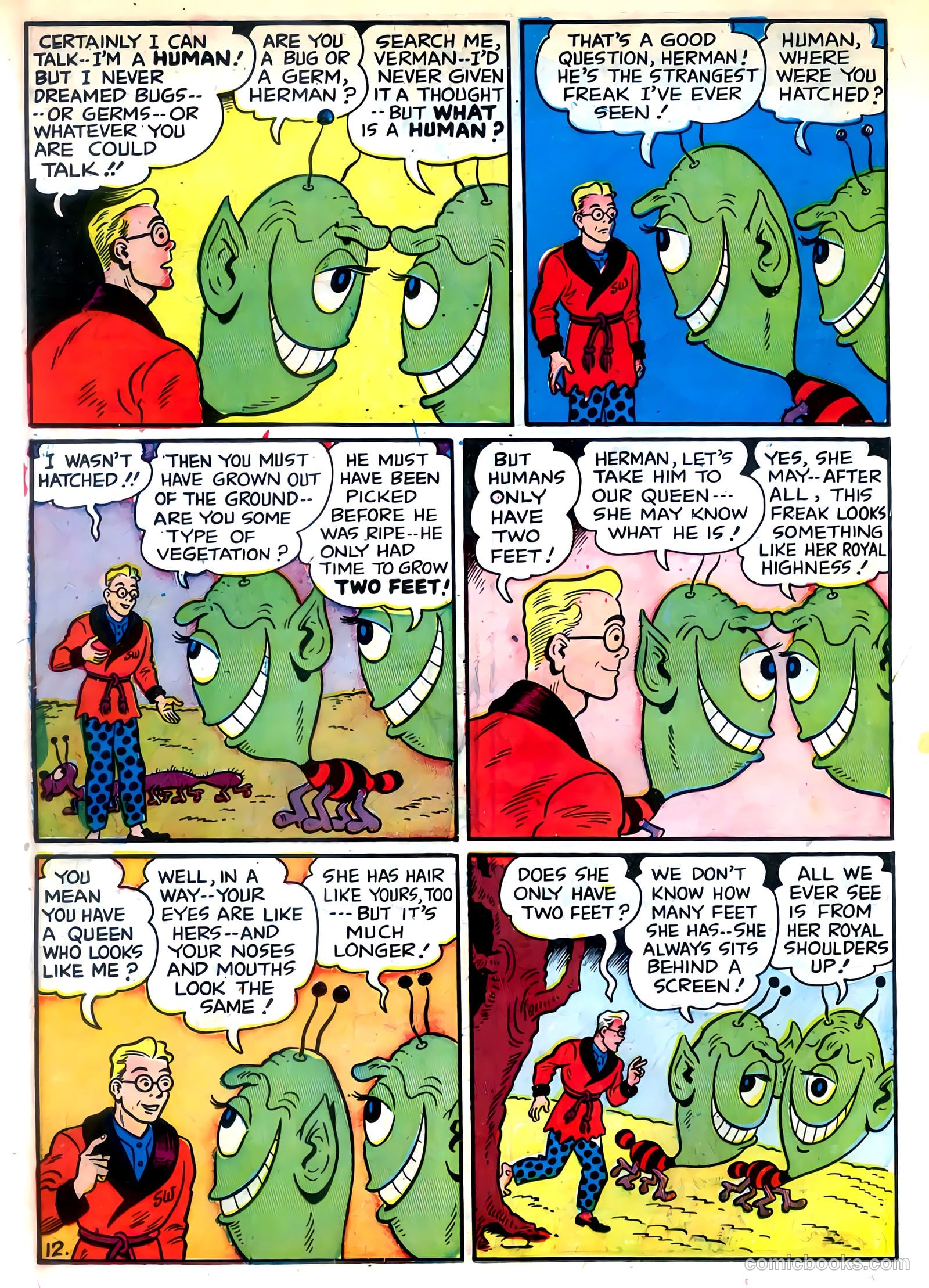 Sparky Watts #8 (1948) — page 14 of 36