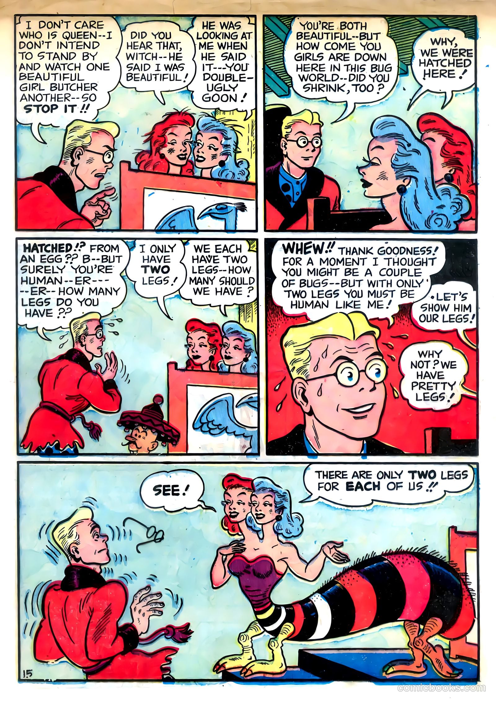 Sparky Watts #8 (1948) — page 17 of 36