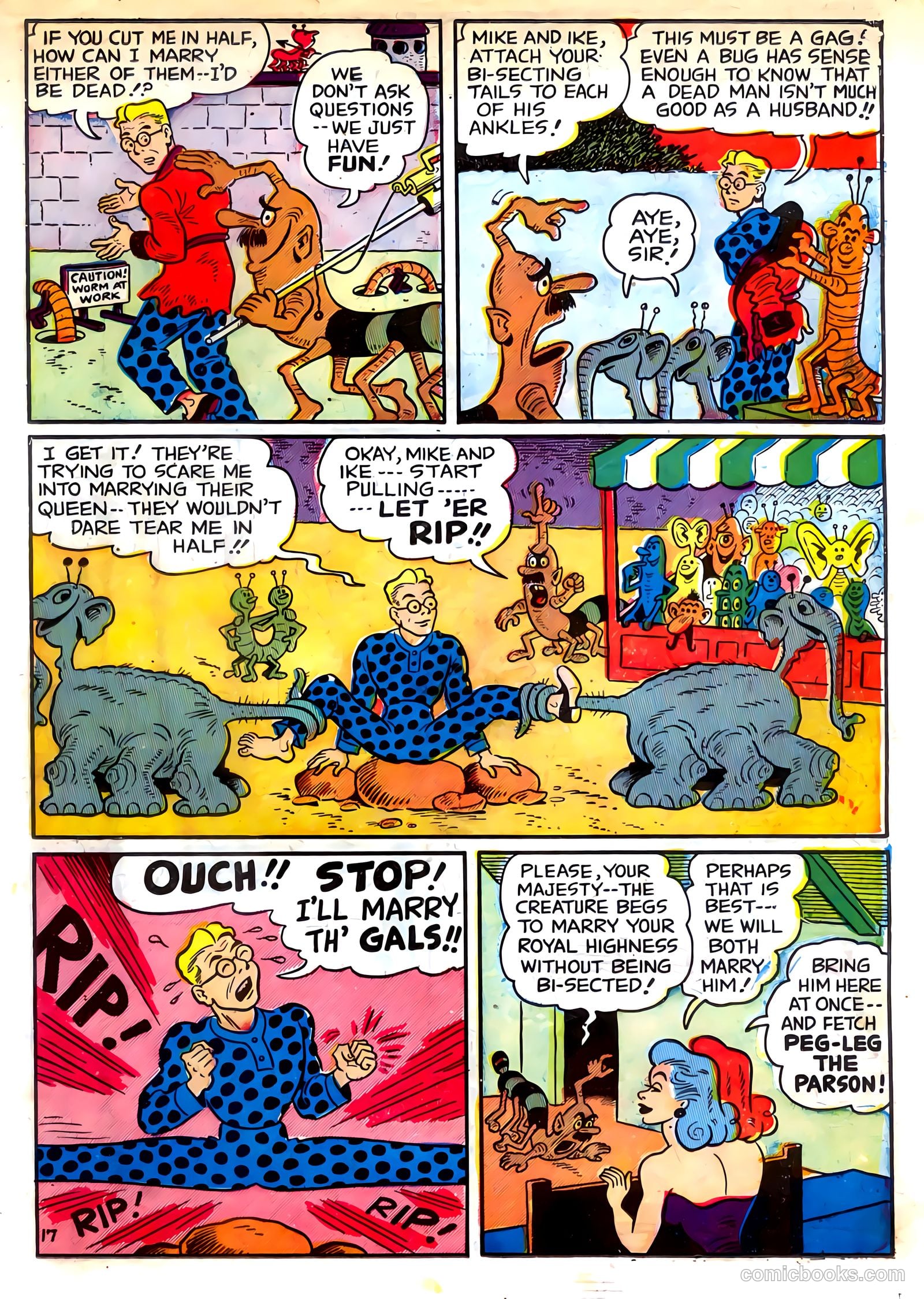 Sparky Watts #8 (1948) — page 19 of 36