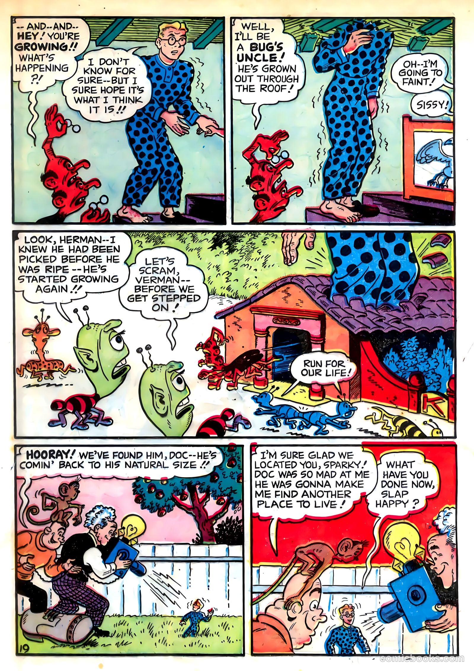 Sparky Watts #8 (1948) — page 21 of 36