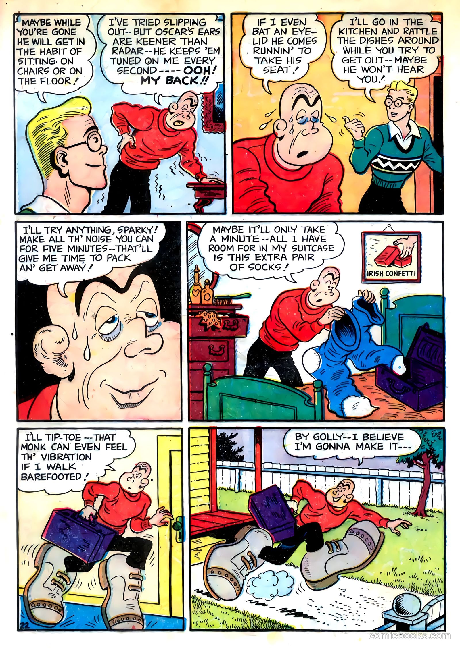 Sparky Watts #8 (1948) — page 24 of 36