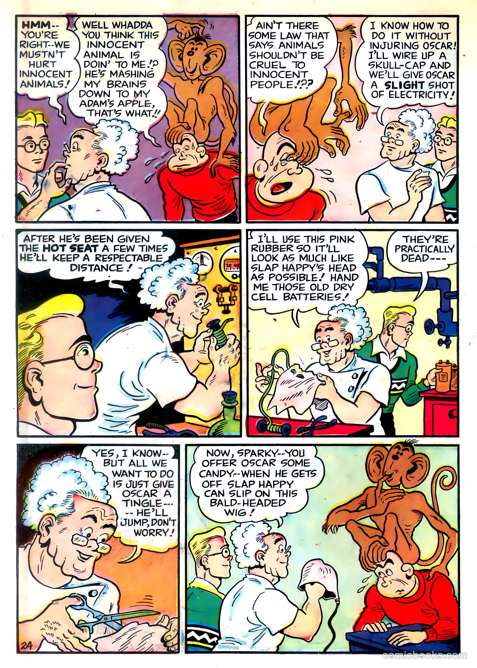 Sparky Watts #8 (1948) — page 26 of 36