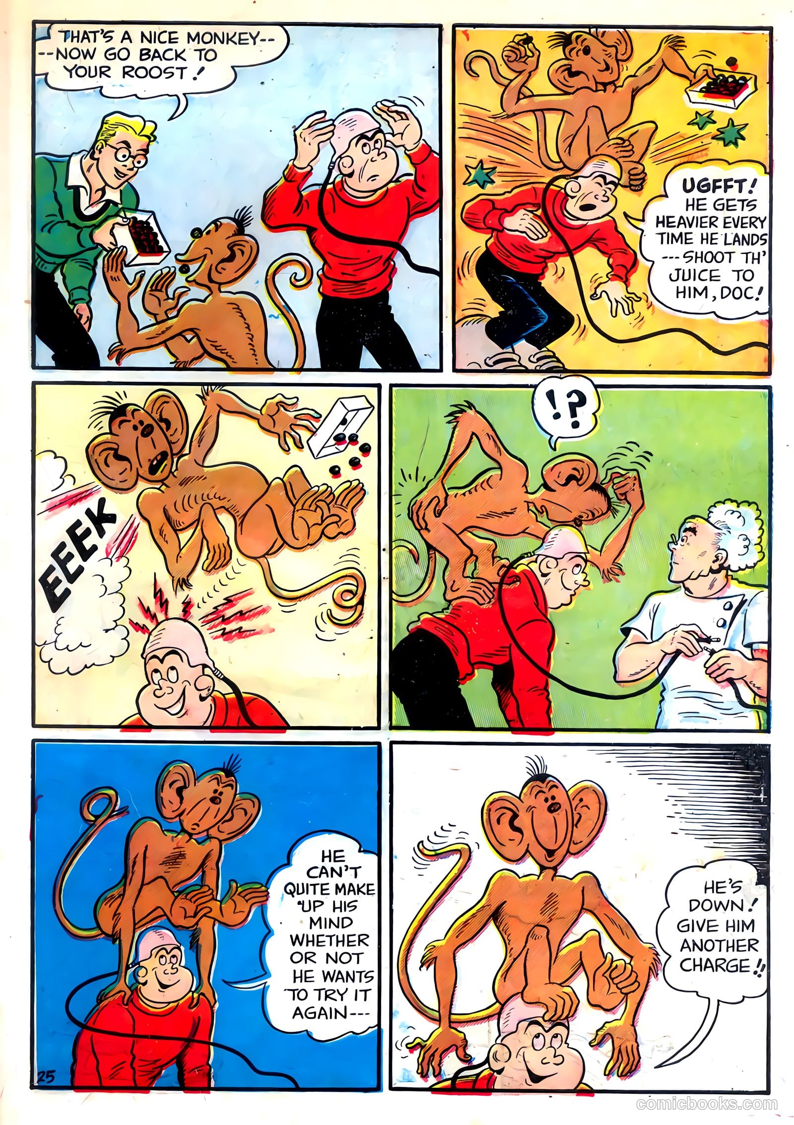 Sparky Watts #8 (1948) — page 27 of 36
