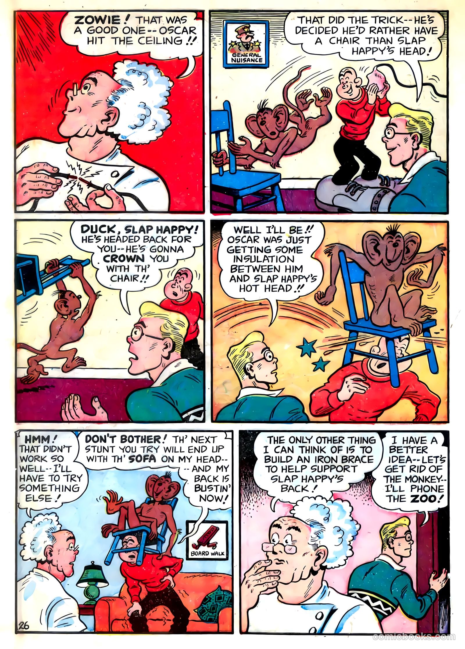 Sparky Watts #8 (1948) — page 28 of 36