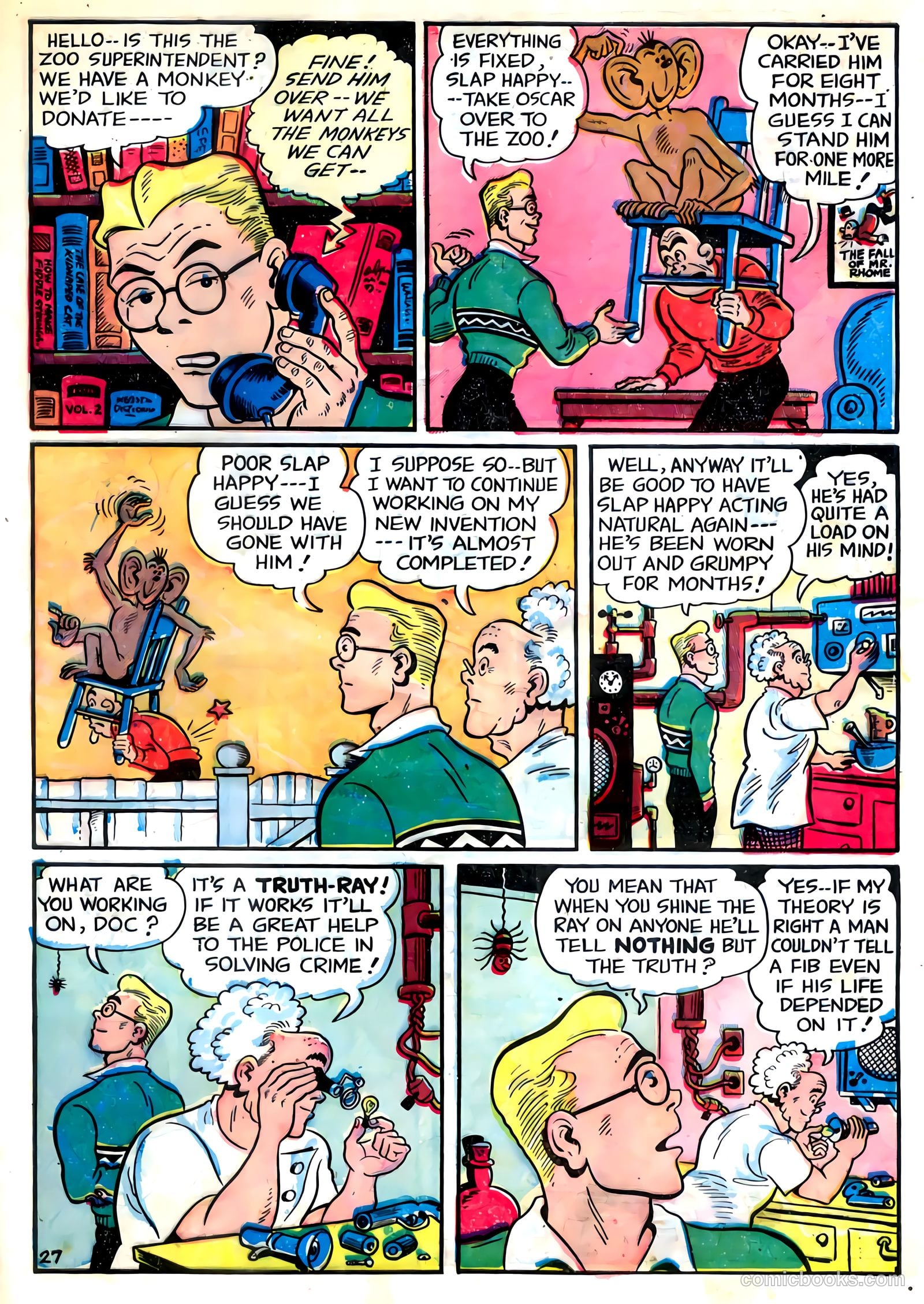 Sparky Watts #8 (1948) — page 29 of 36