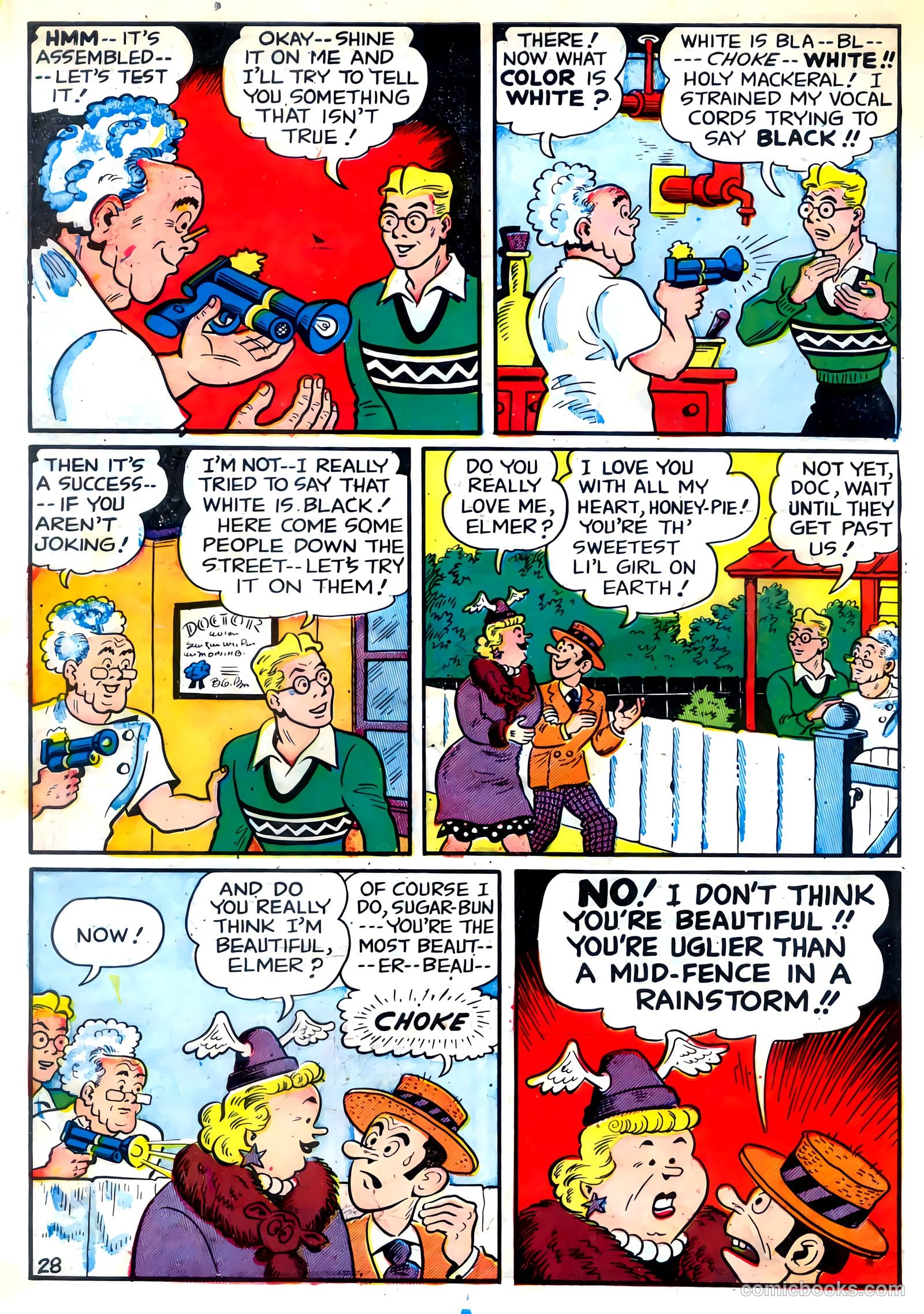 Sparky Watts #8 (1948) — page 30 of 36
