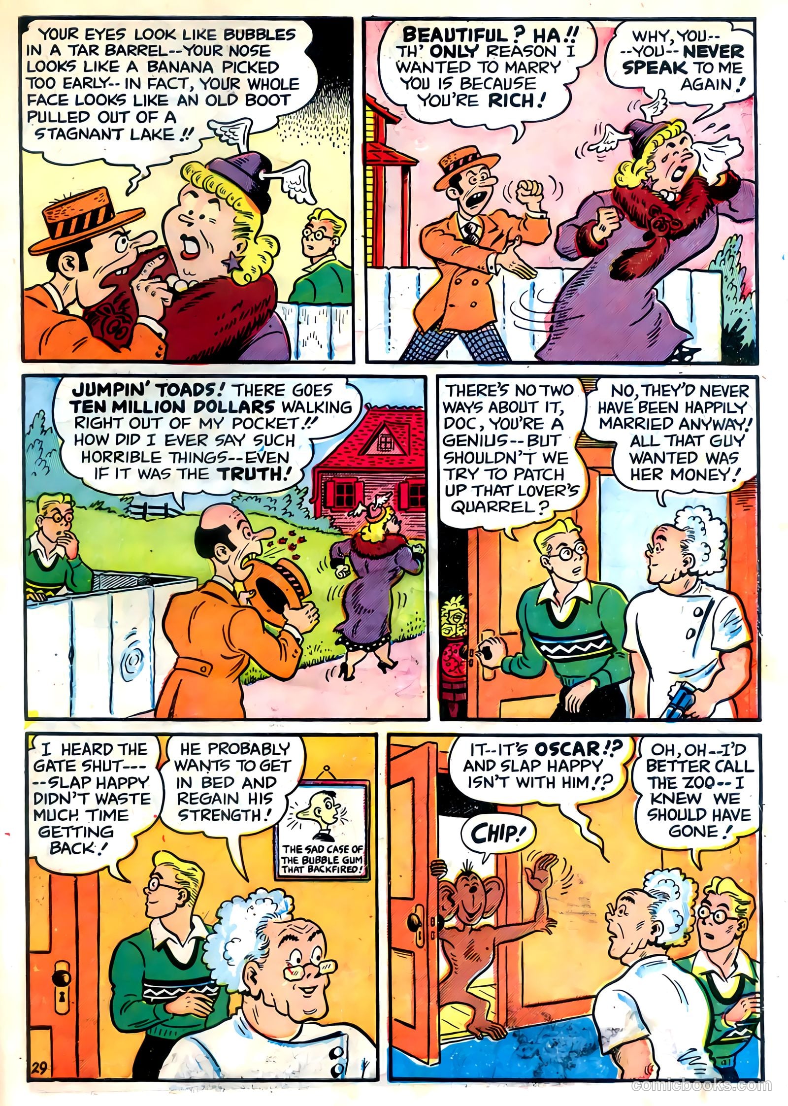 Sparky Watts #8 (1948) — page 31 of 36