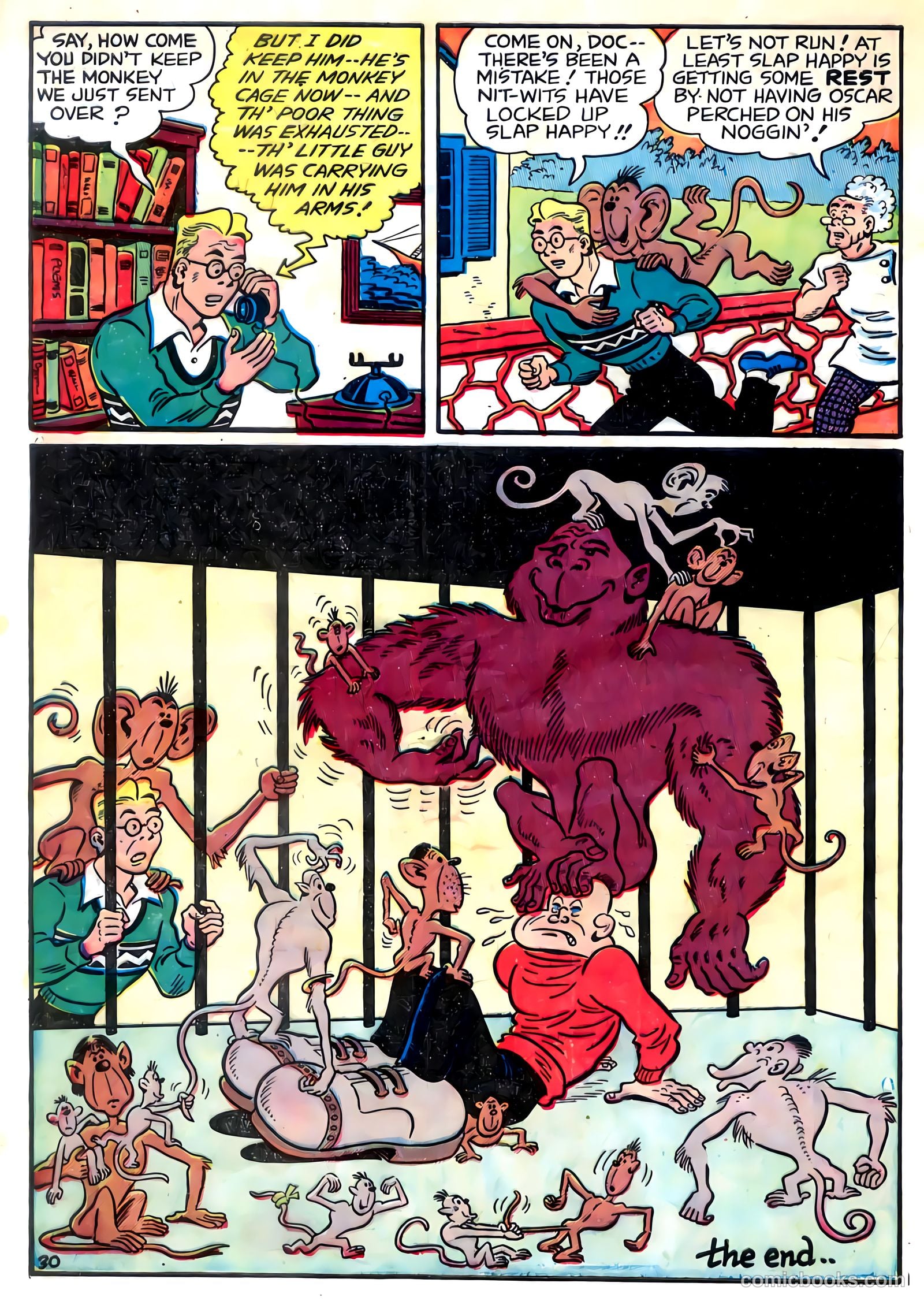 Sparky Watts #8 (1948) — page 32 of 36
