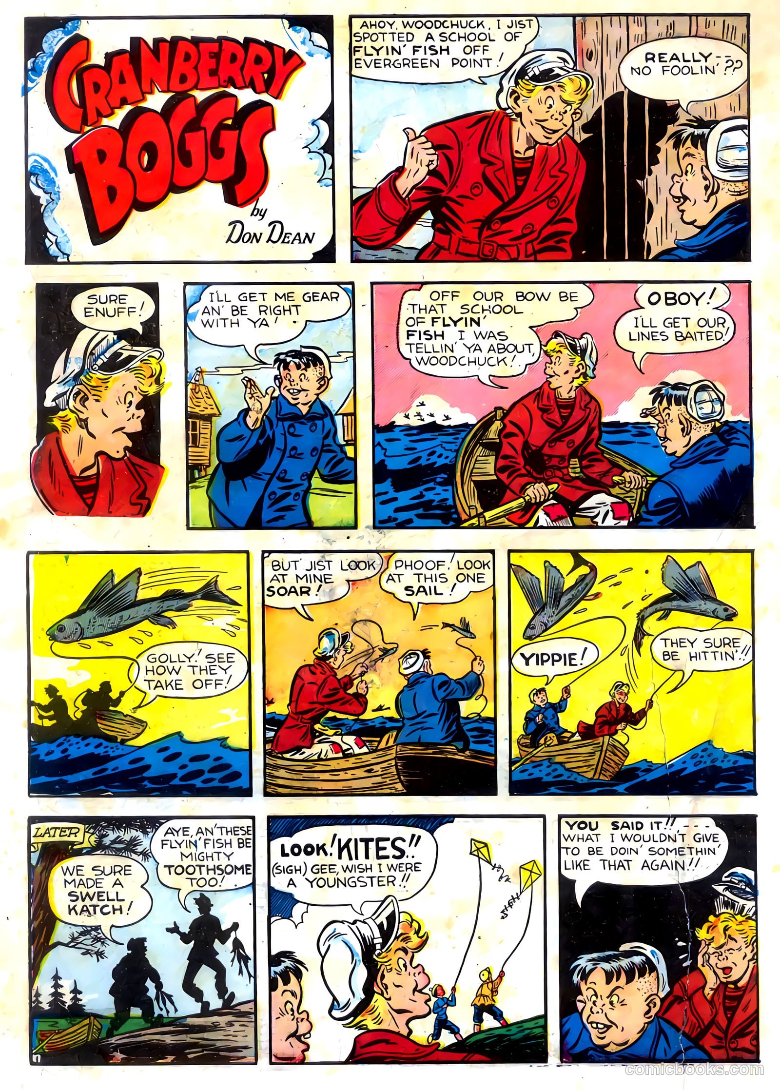 Sparky Watts #8 (1948) — page 34 of 36