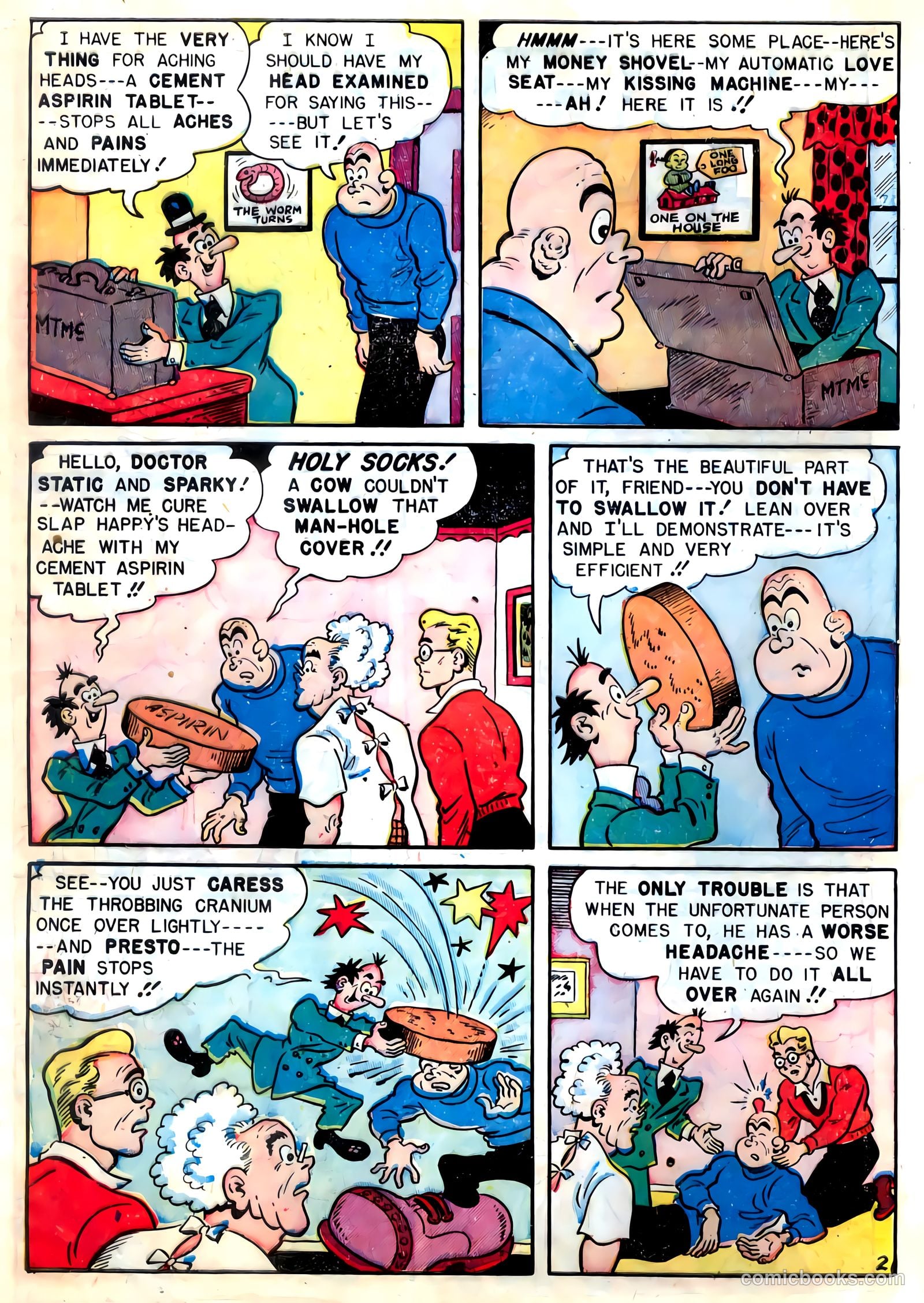 Sparky Watts #9 (1949) — page 4 of 36