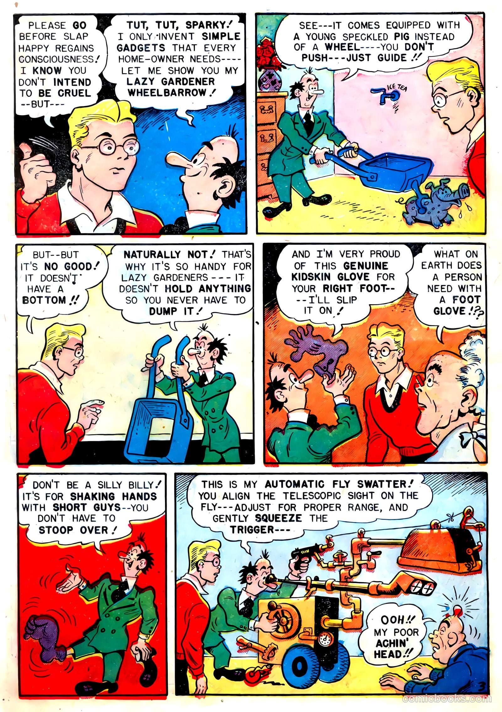 Sparky Watts #9 (1949) — page 5 of 36