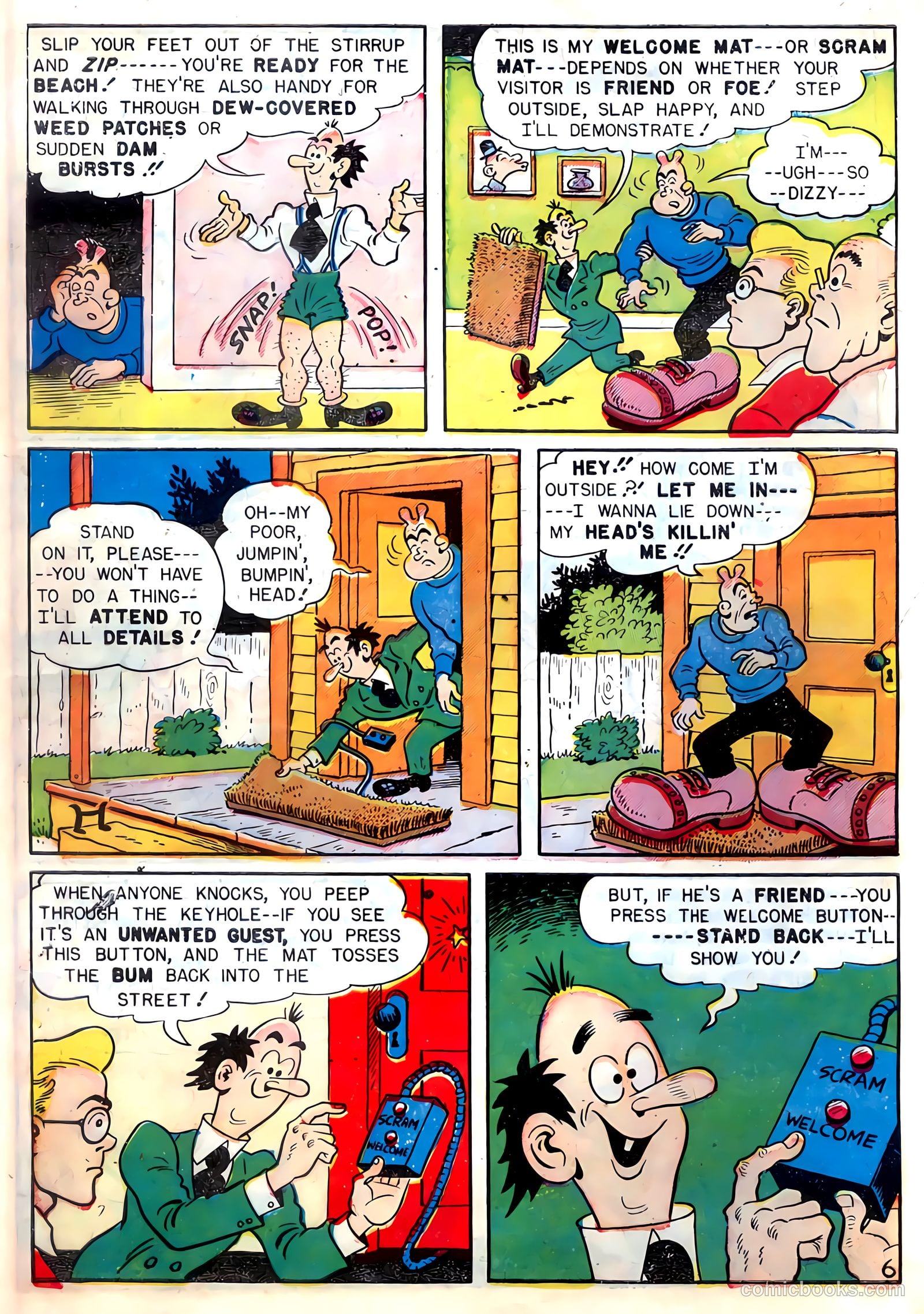 Sparky Watts #9 (1949) — page 8 of 36