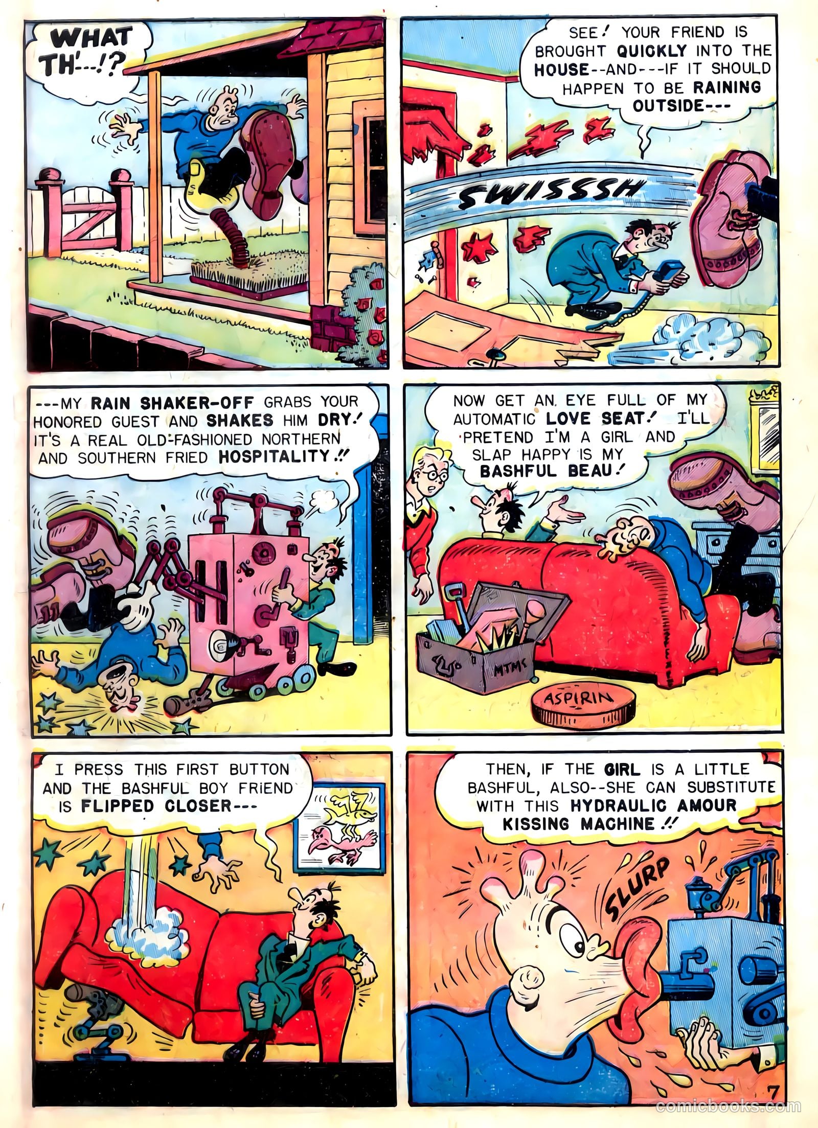 Sparky Watts #9 (1949) — page 9 of 36