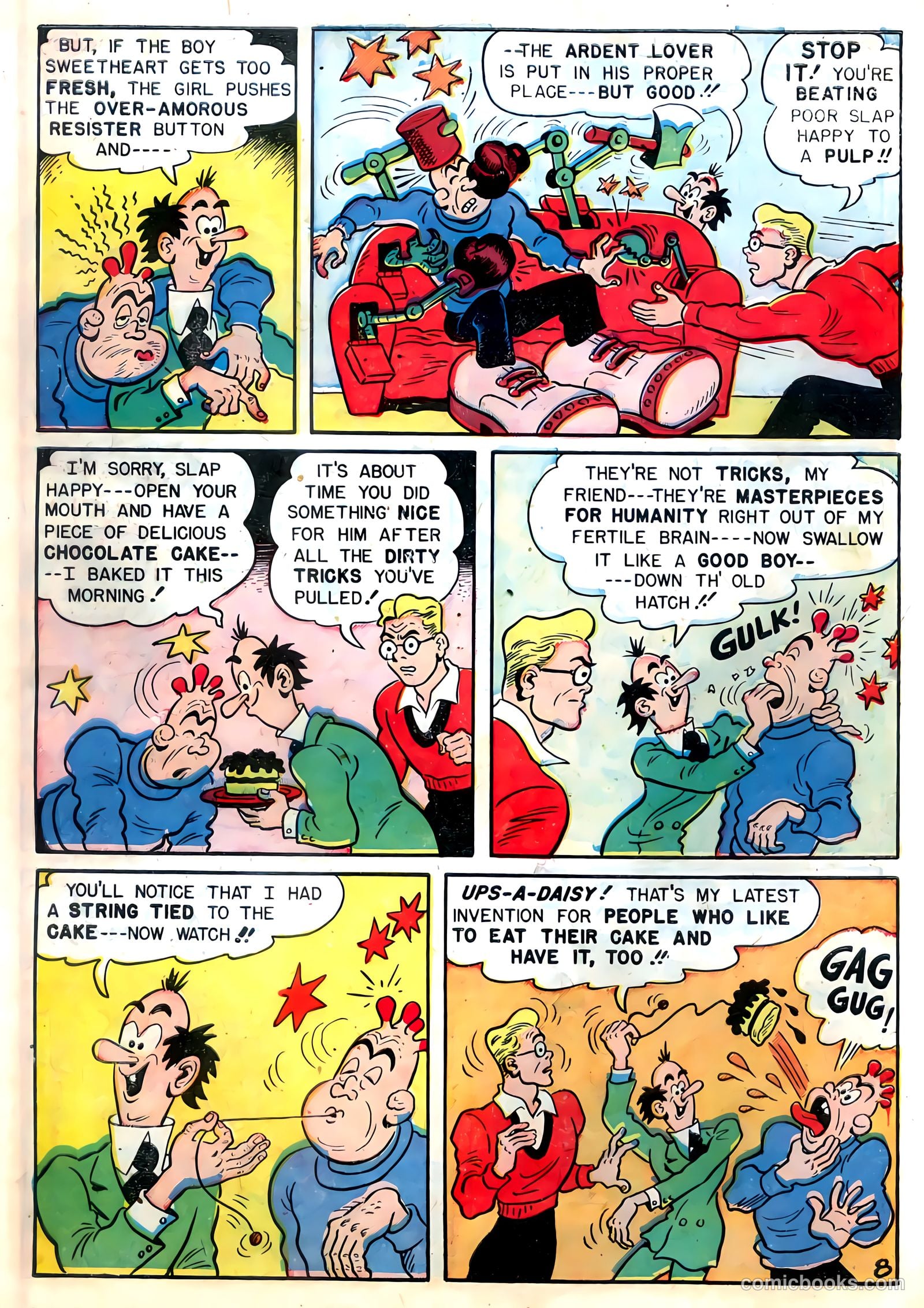 Sparky Watts #9 (1949) — page 10 of 36
