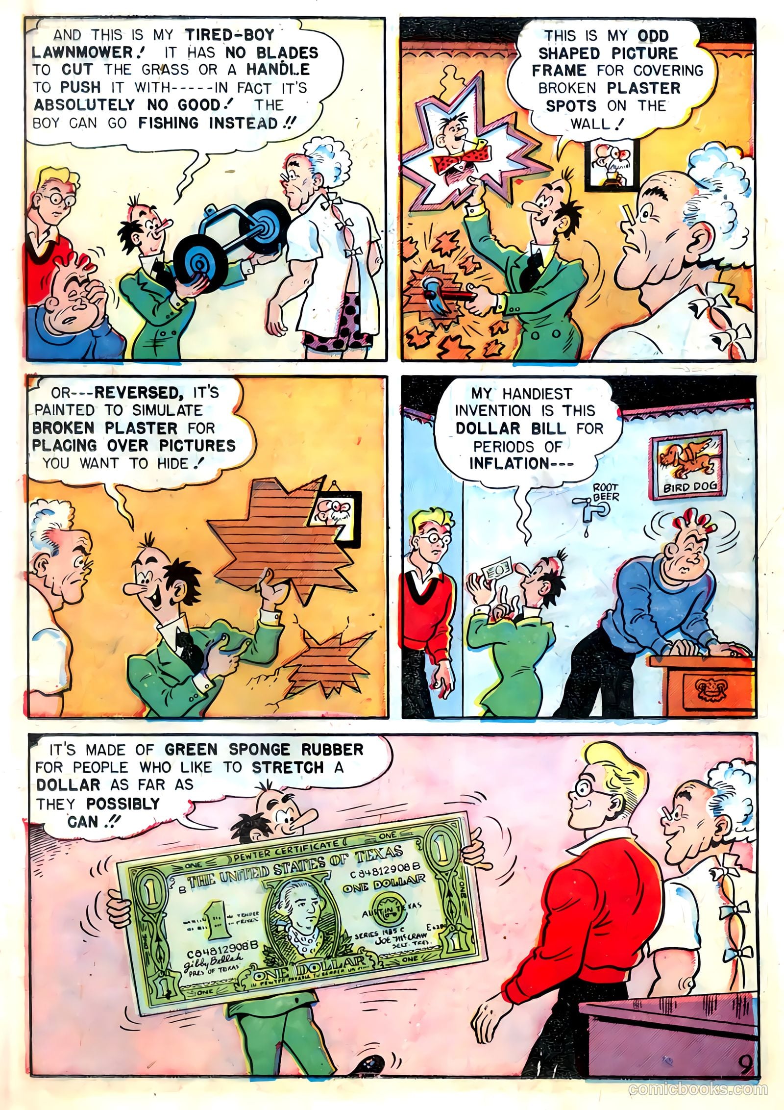 Sparky Watts #9 (1949) — page 11 of 36