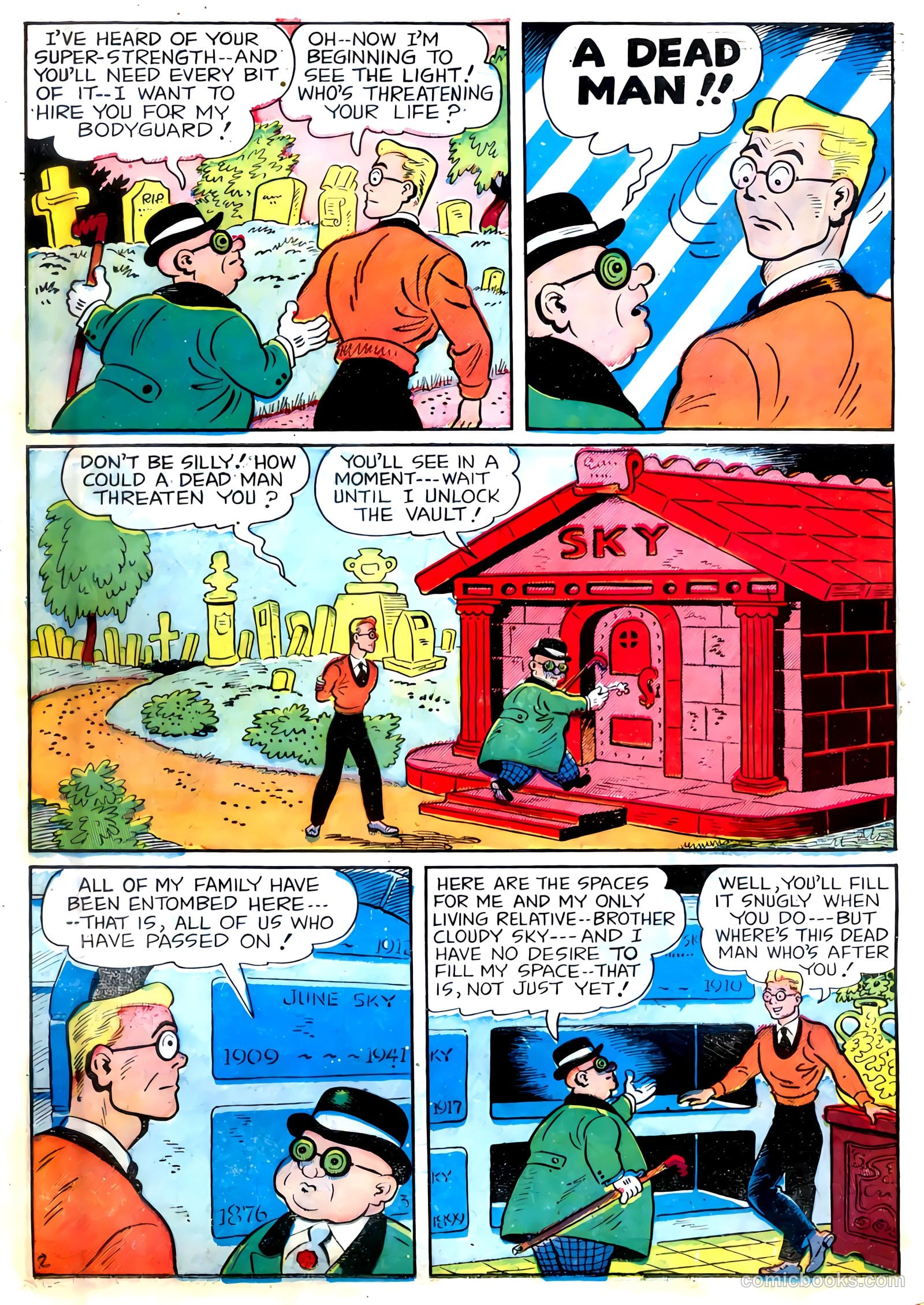 Sparky Watts #9 (1949) — page 16 of 36