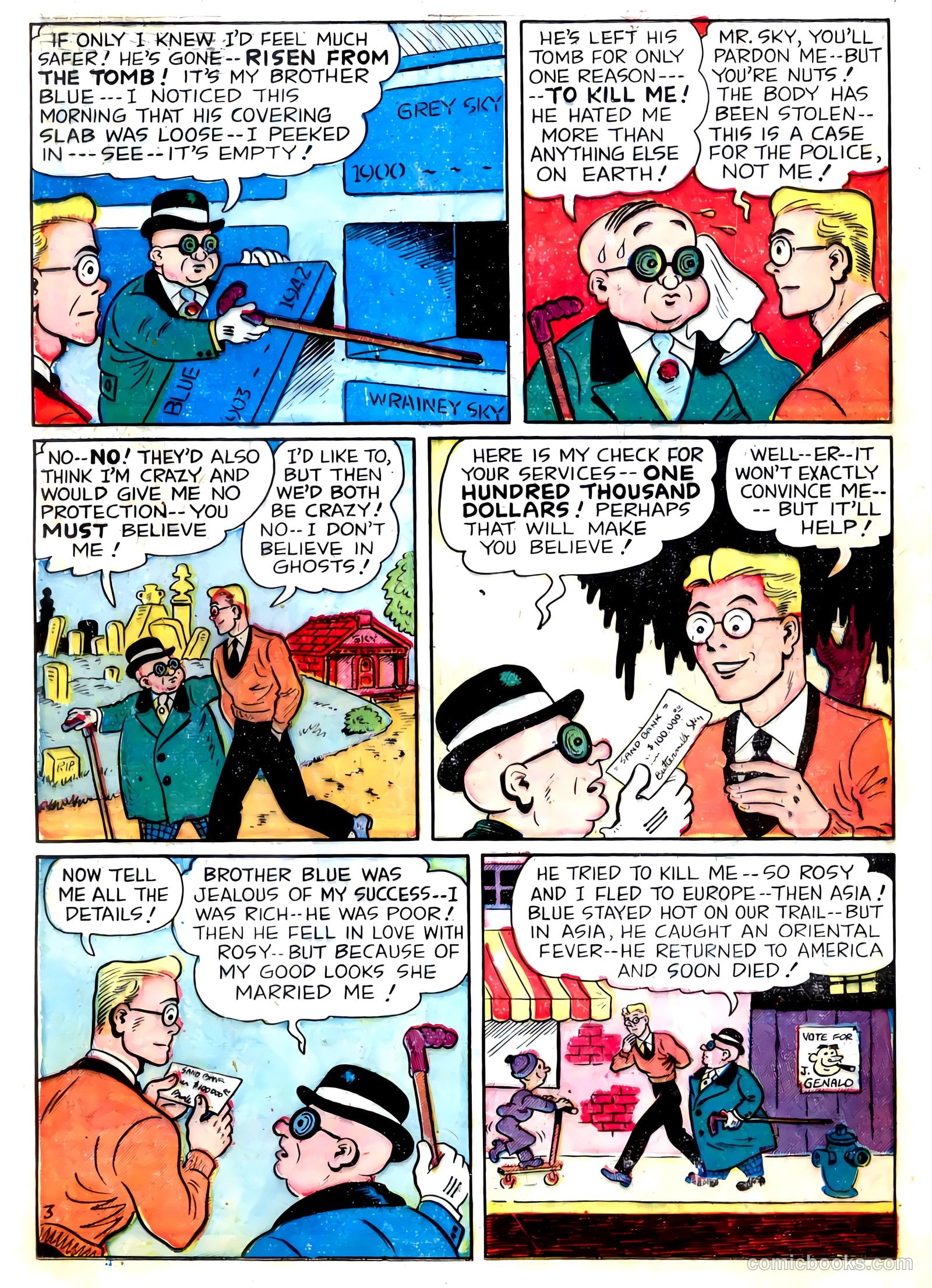 Sparky Watts #9 (1949) — page 17 of 36