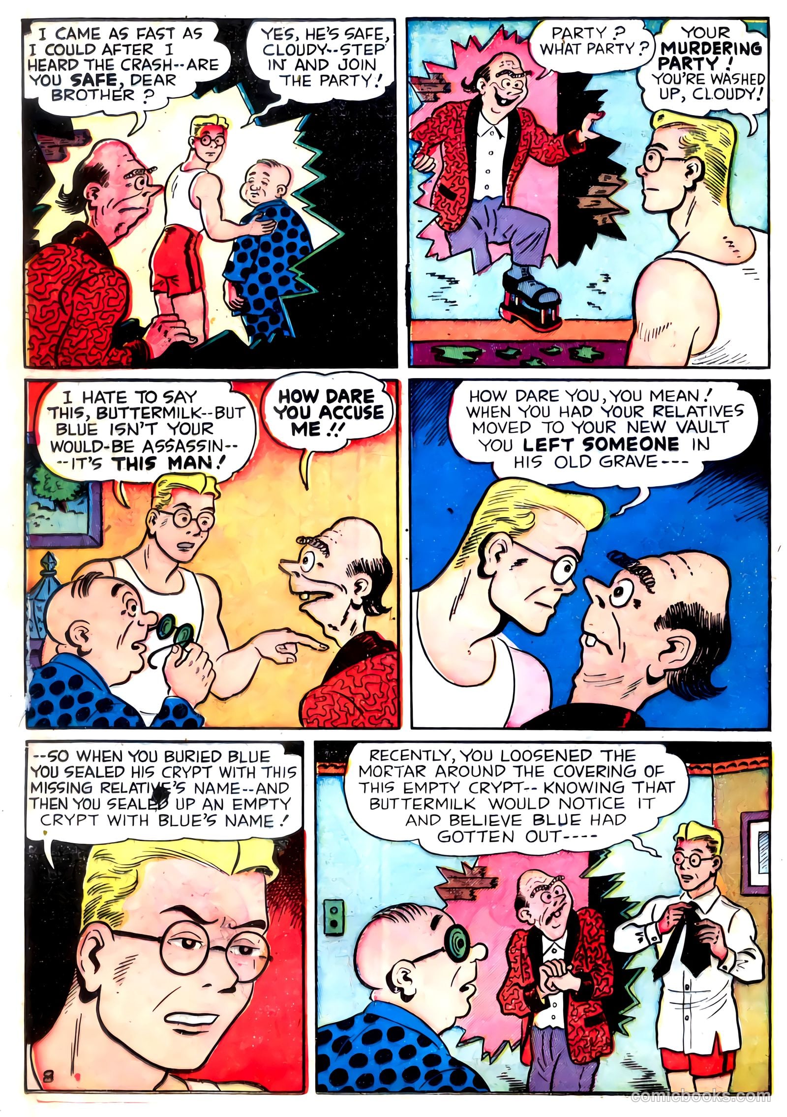 Sparky Watts #9 (1949) — page 22 of 36