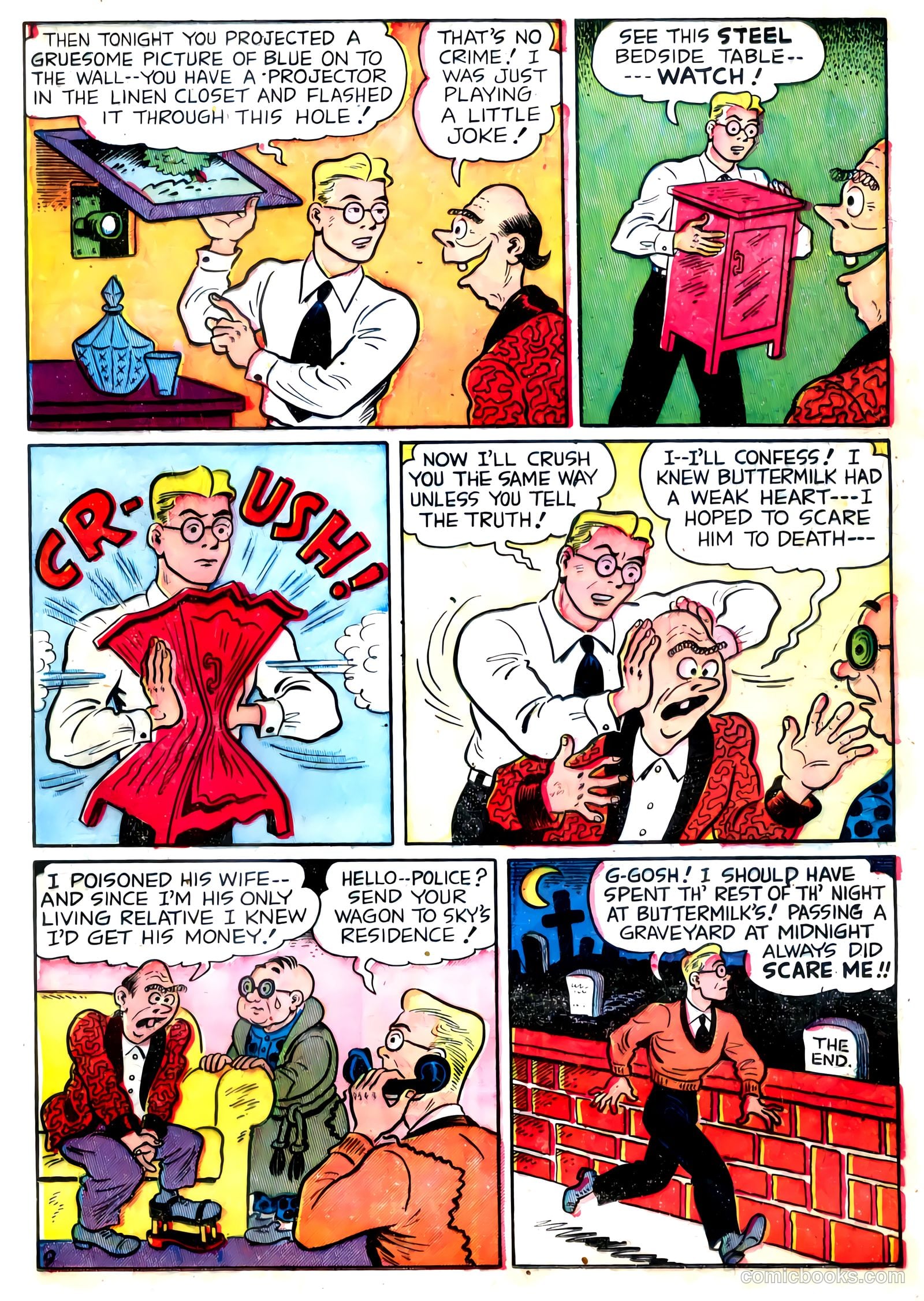 Sparky Watts #9 (1949) — page 23 of 36